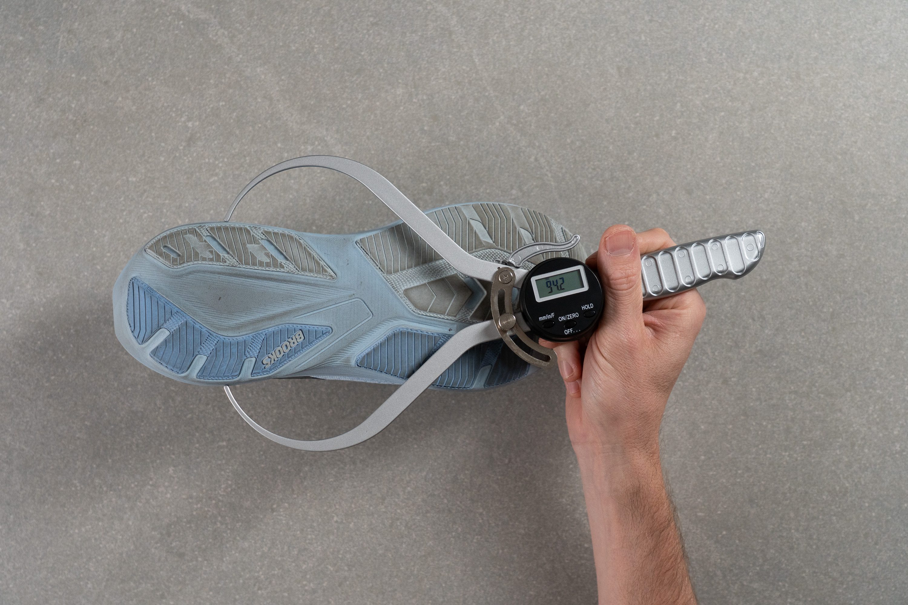 Brooks Ghost Amp Midsole width - heel