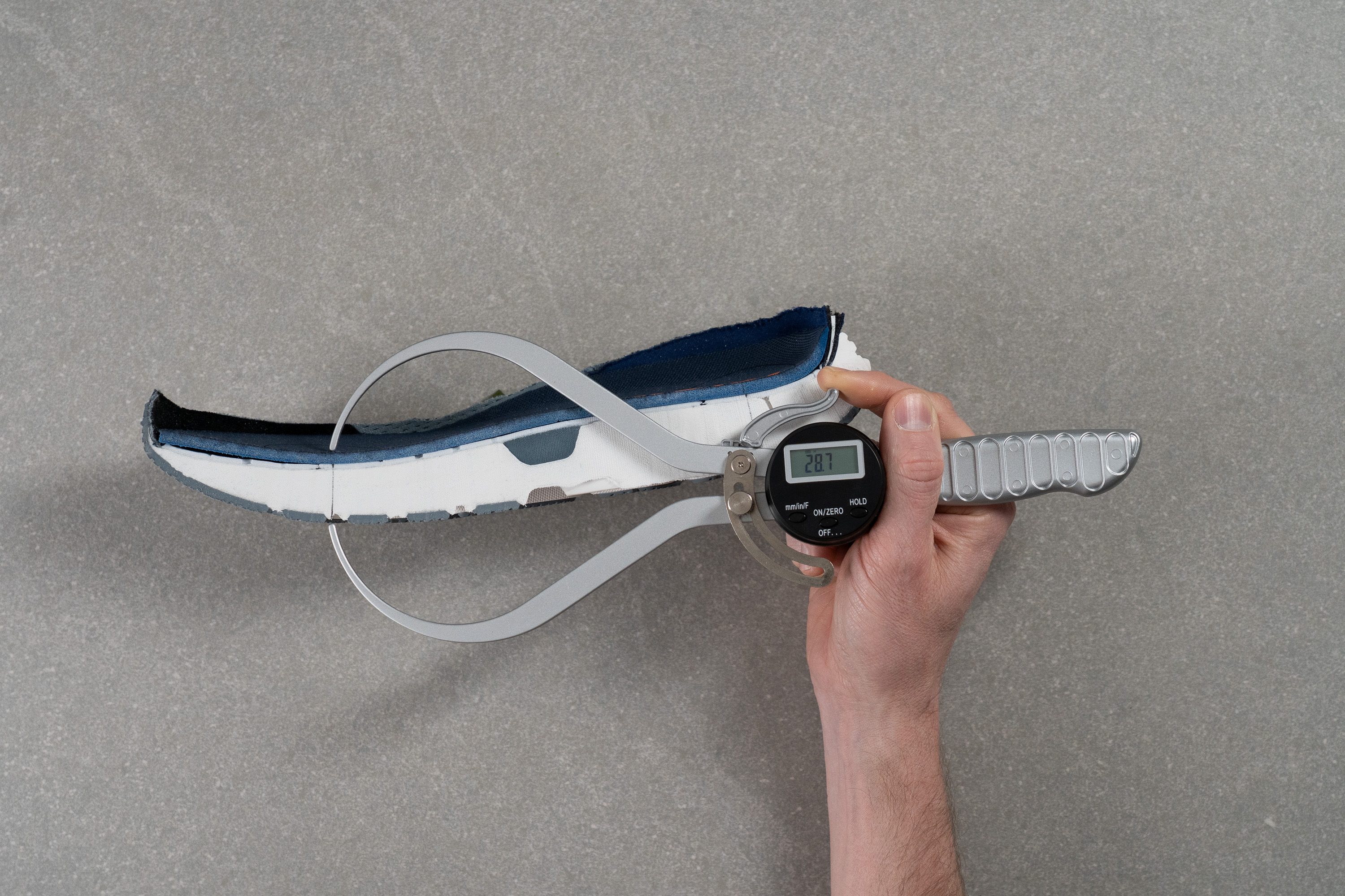 HOKA Gaviota 6 Forefoot stack