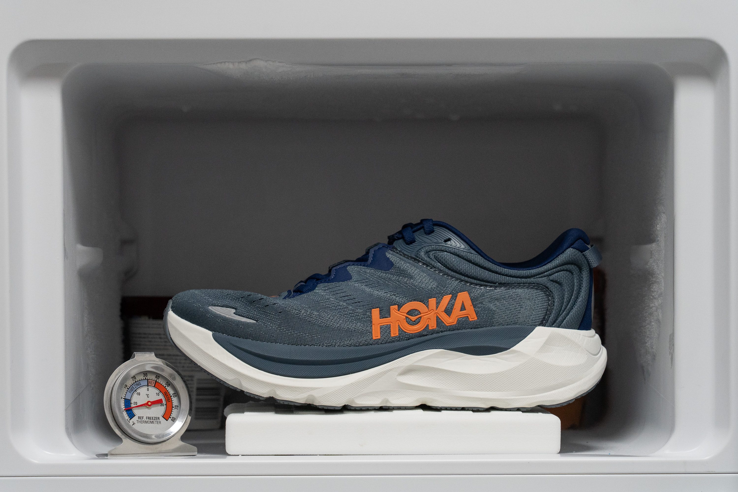 HOKA Gaviota 6 Midsole softness in cold (%)