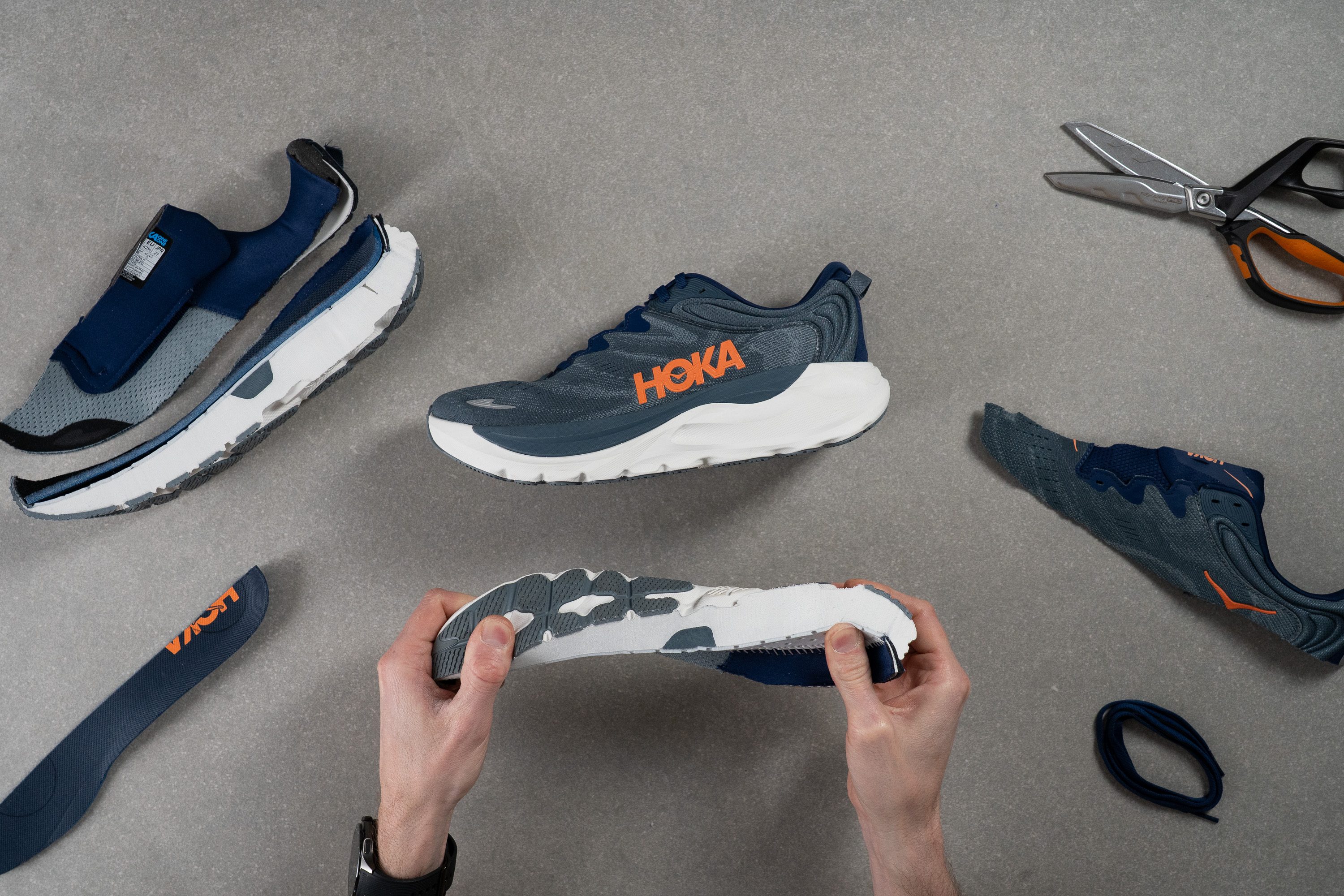 HOKA Gaviota 6 parts