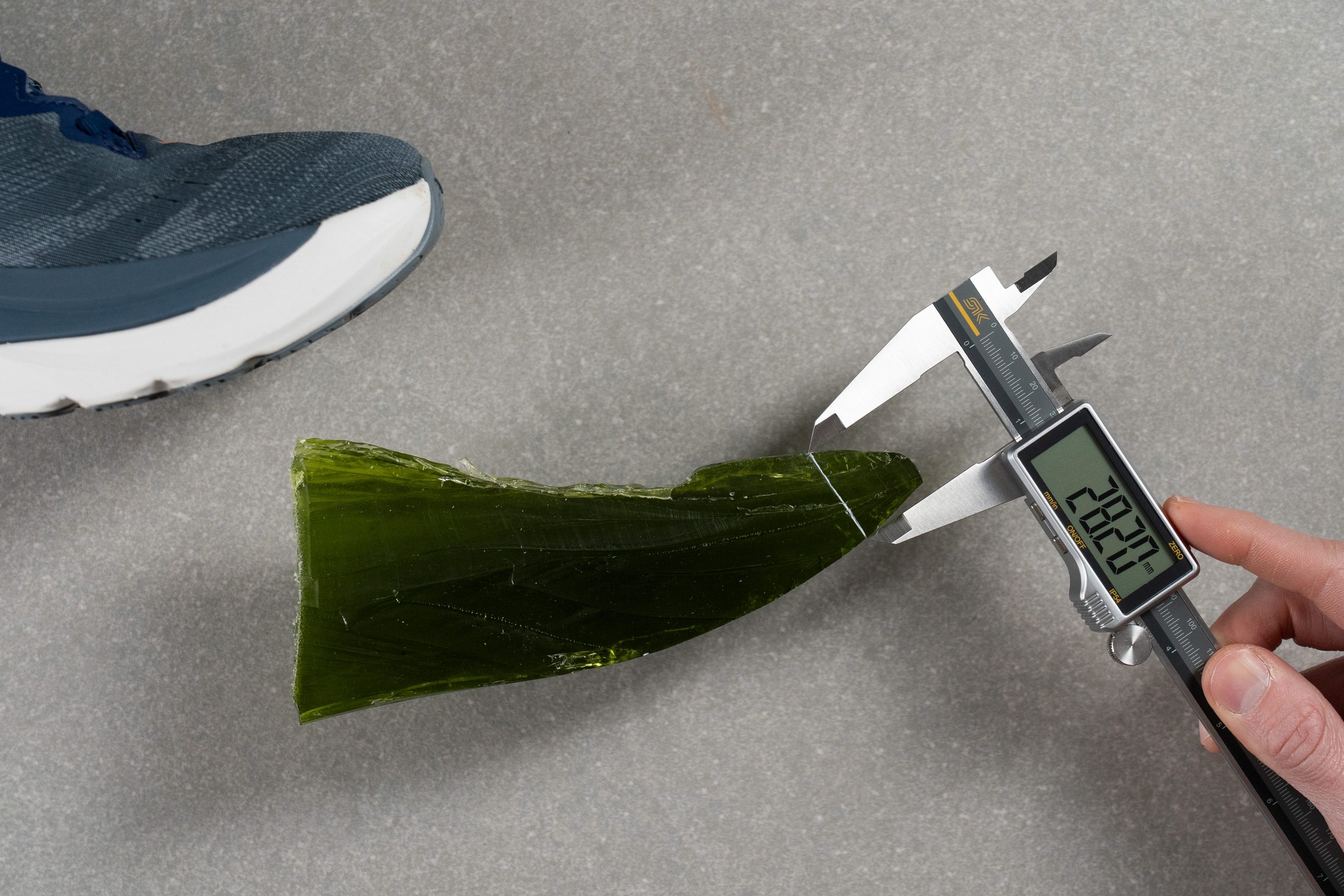 HOKA Gaviota 6 Toebox height