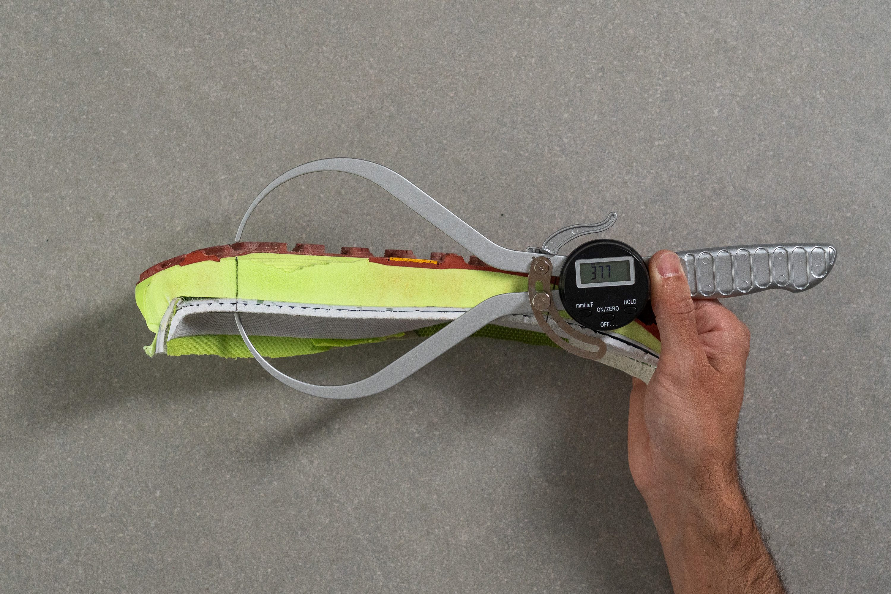 HOKA Speedgoat 7 Heel stack