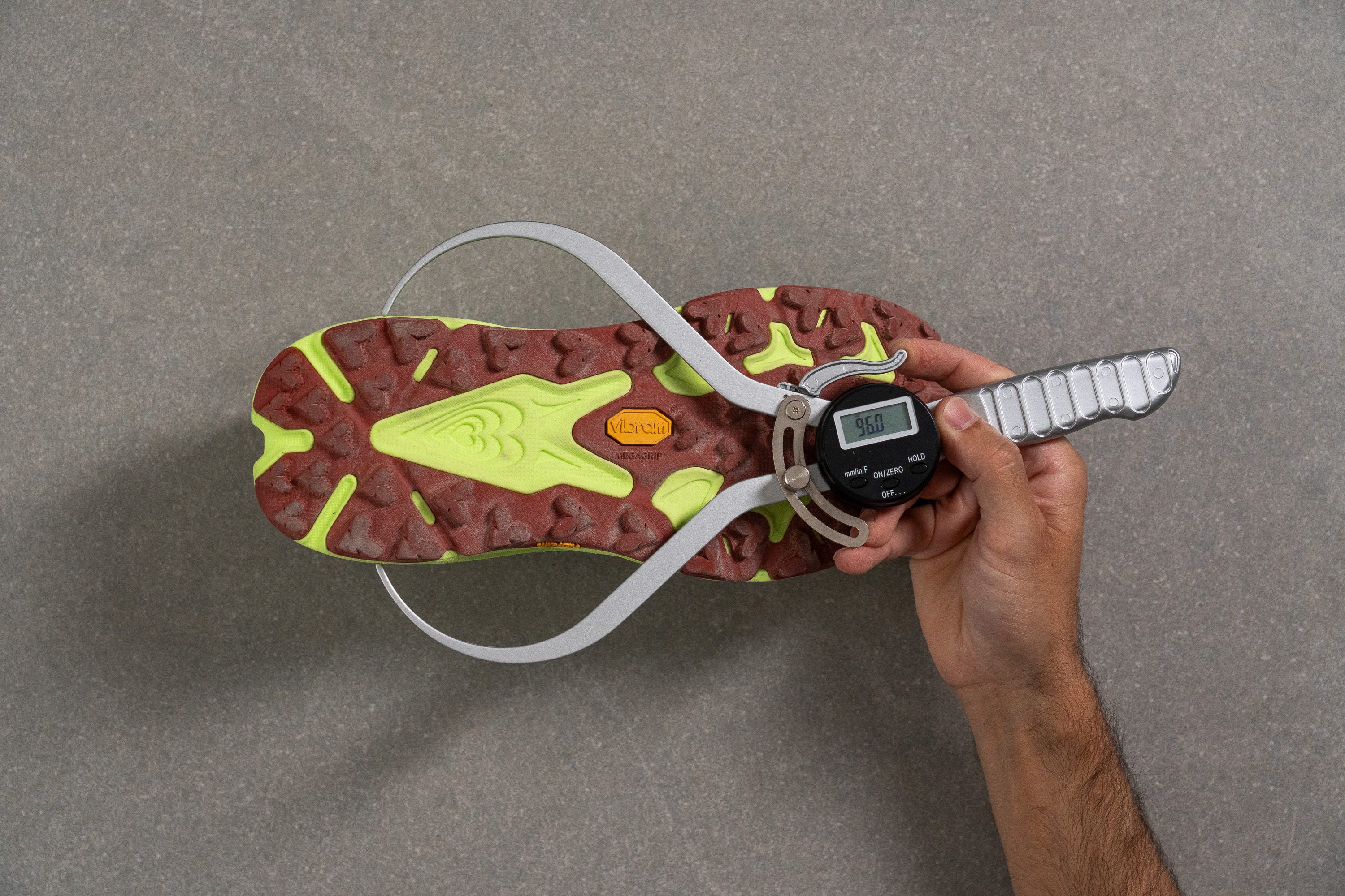 HOKA Speedgoat 7 Midsole width - heel