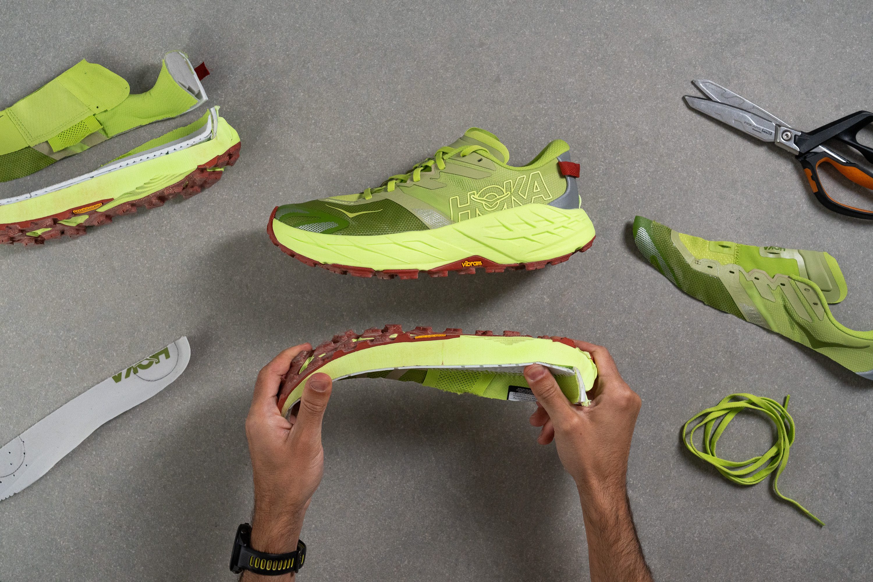 HOKA Speedgoat 7 parts