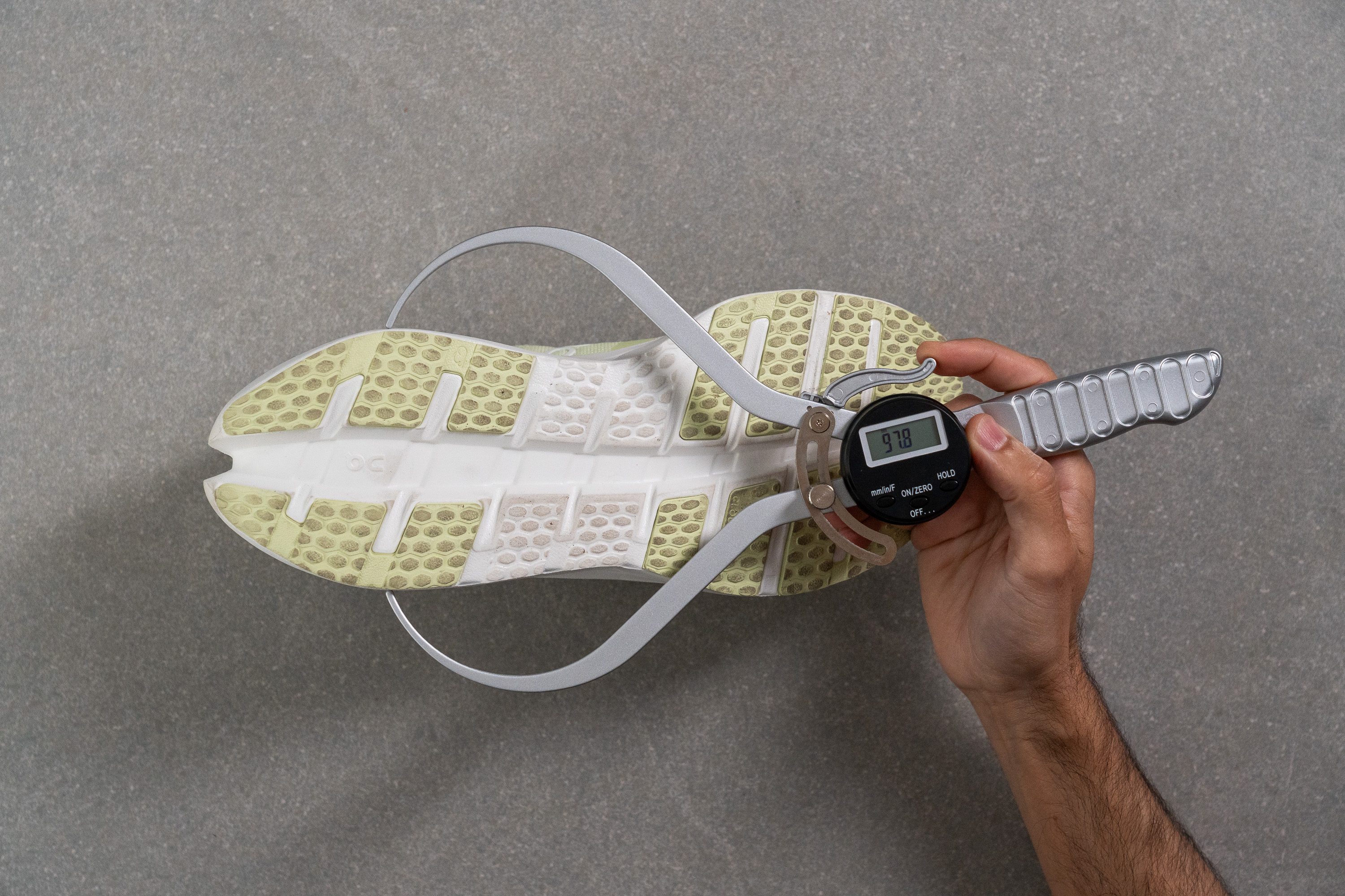 On Cloudrunner 3 Midsole width - heel