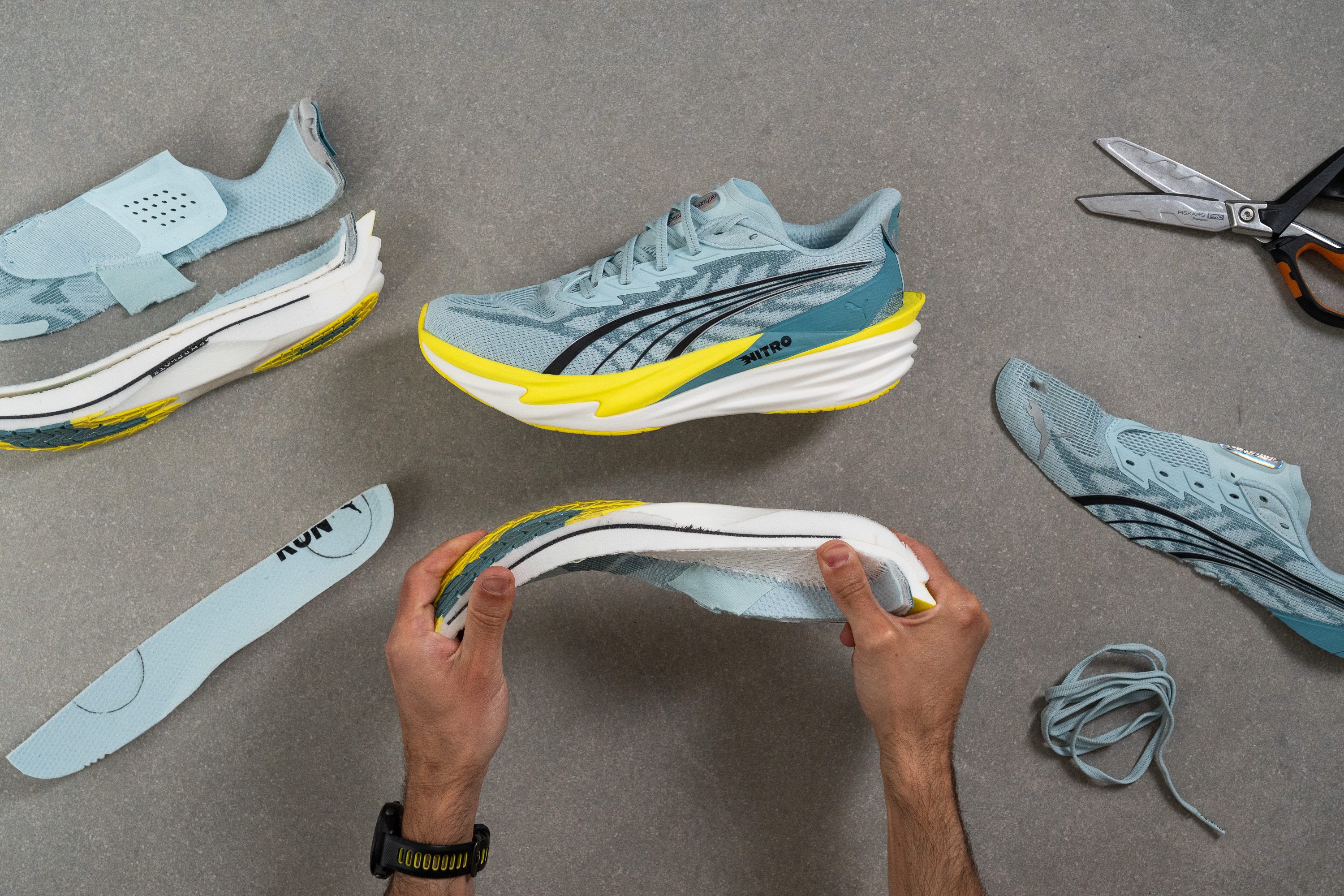 PUMA Deviate Nitro 4 parts