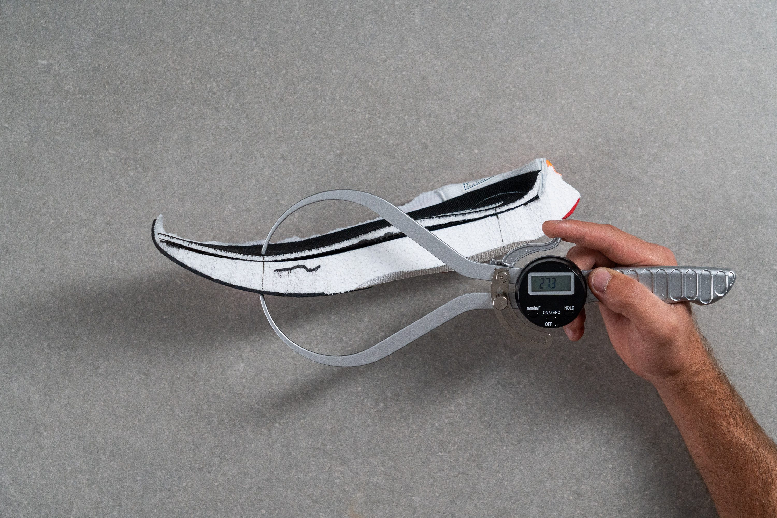 Skechers Aero Razor Forefoot stack