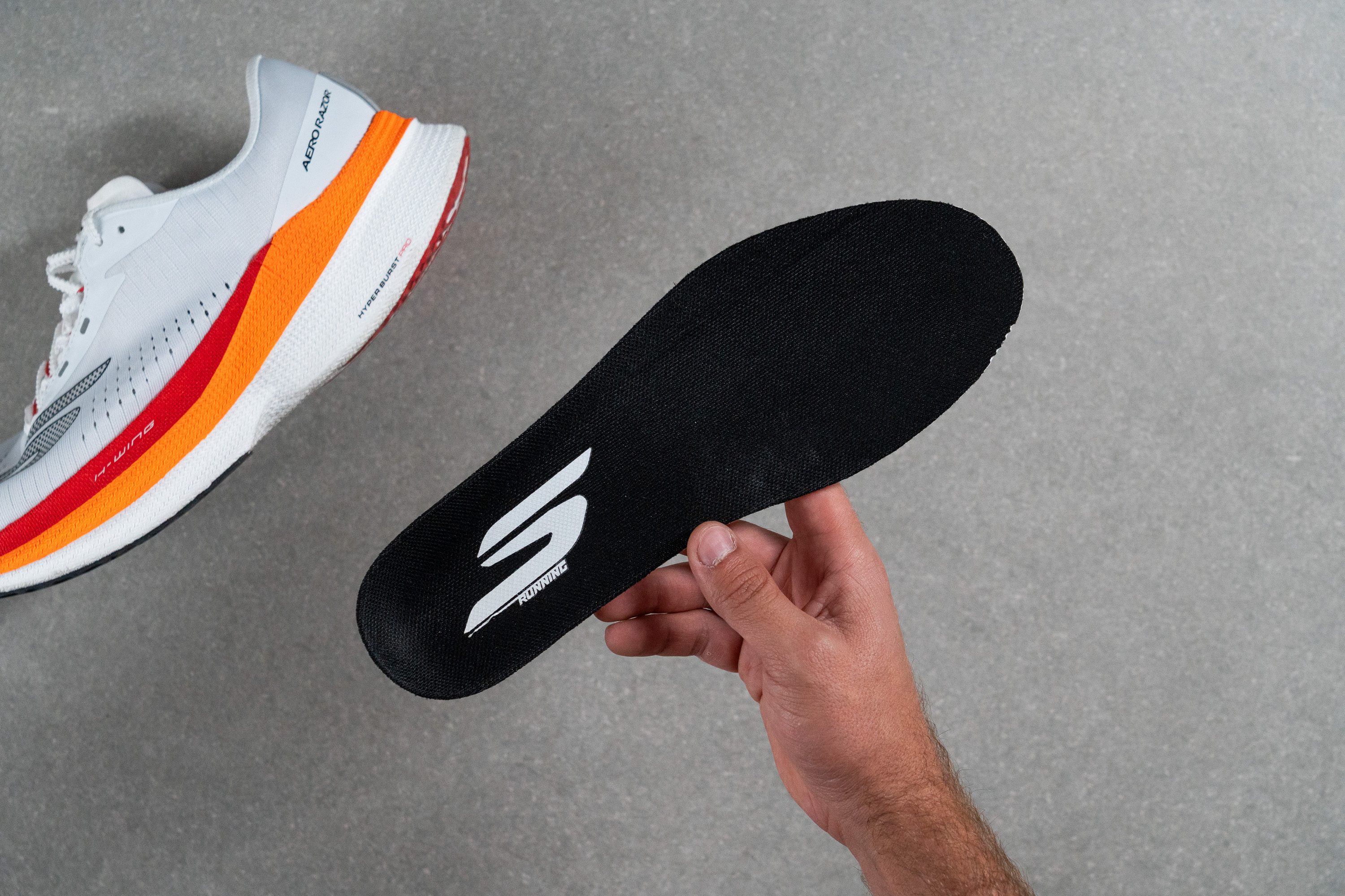 Skechers Aero Razor Removable insole