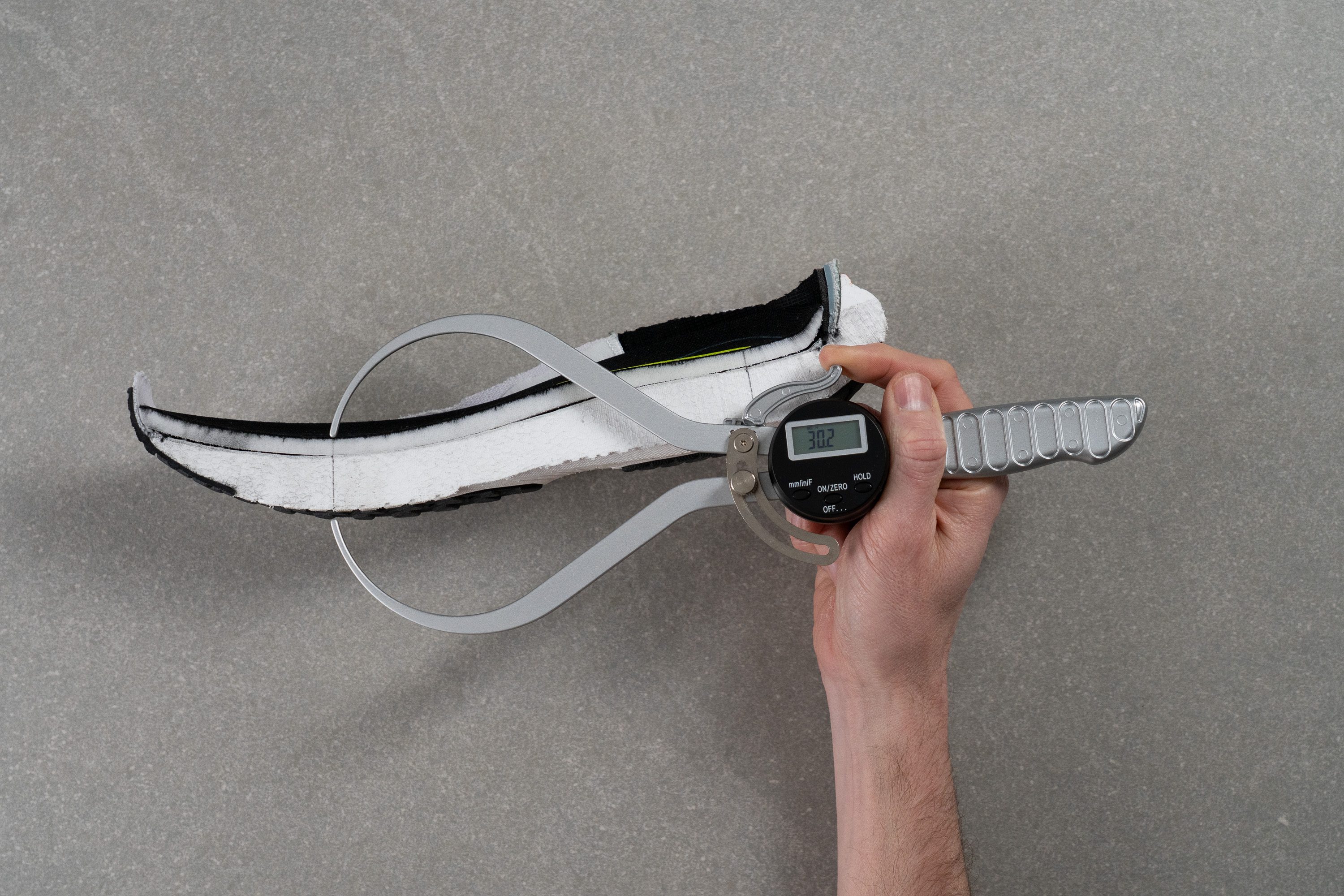 Saucony Ride 19 Forefoot stack