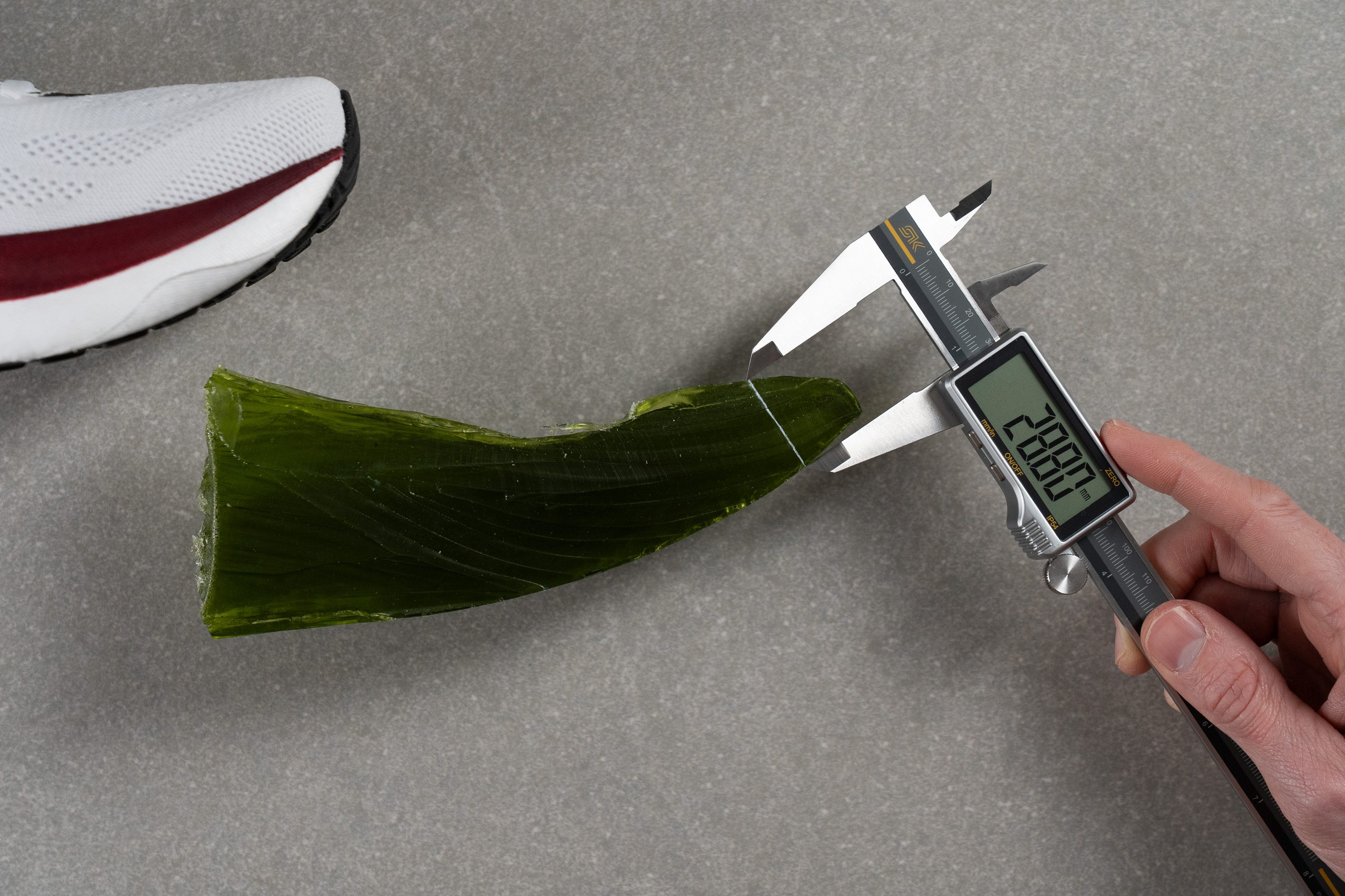 Saucony Ride 19 Toebox height