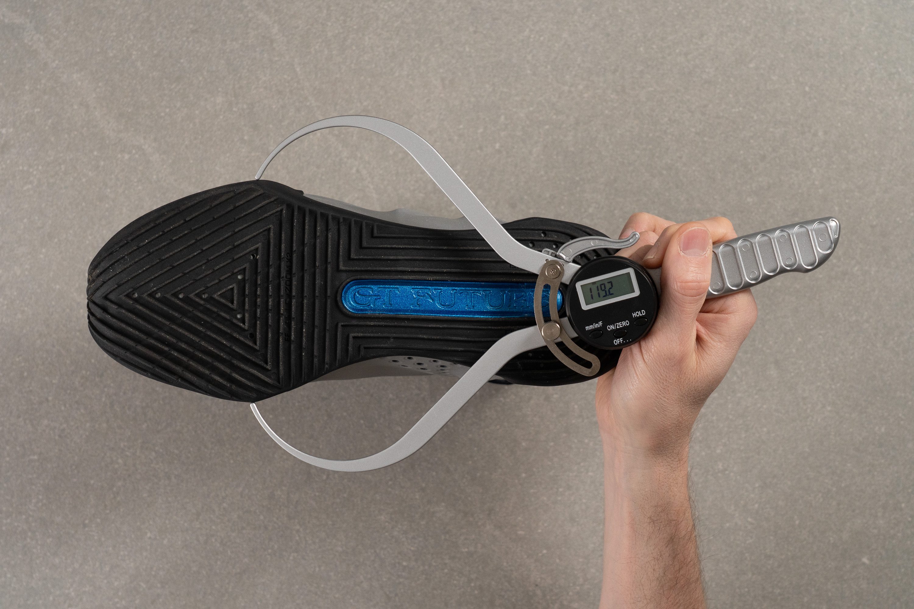 Nike G.T. Future Midsole width - forefoot