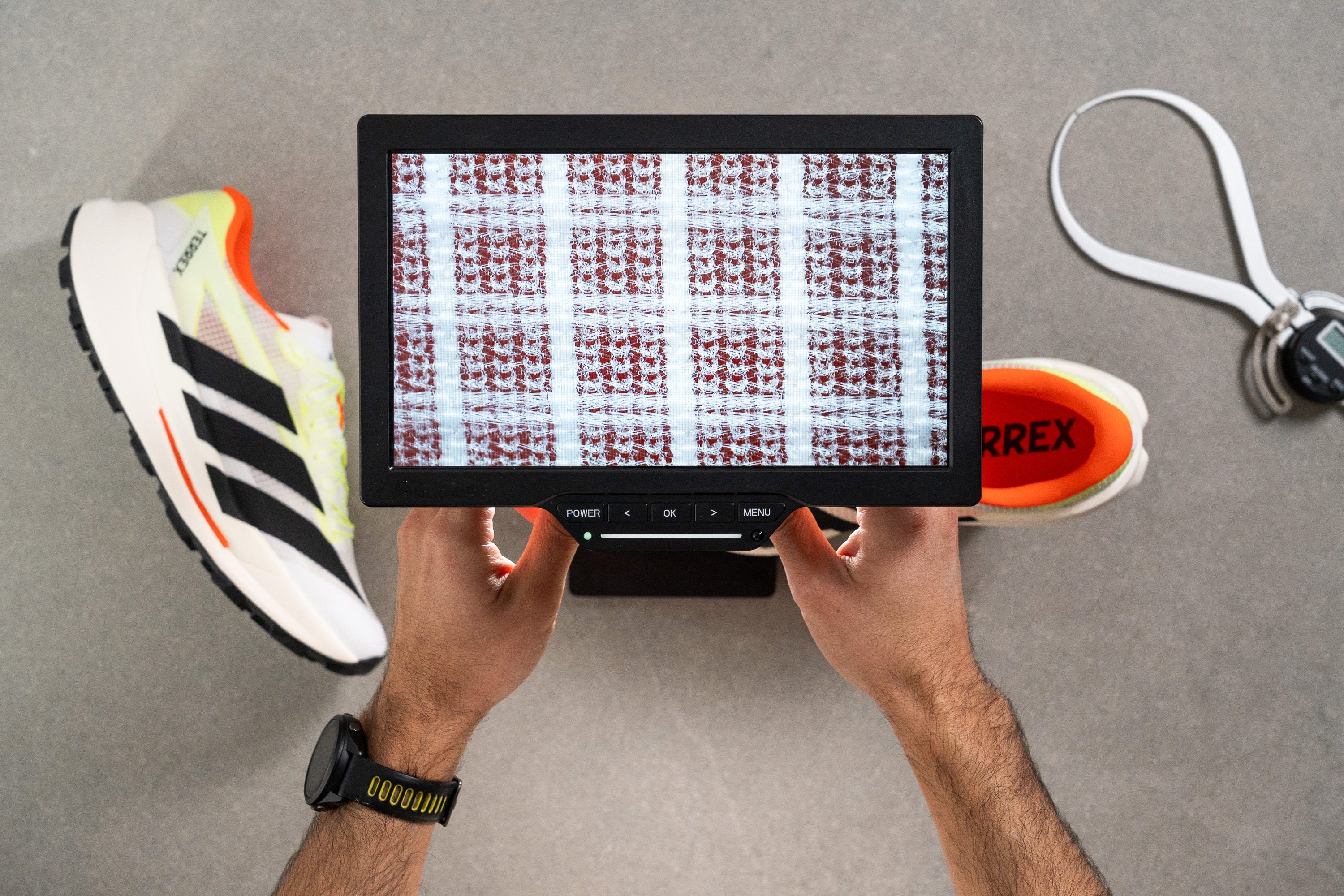 Adidas Terrex Agravic TT microscope