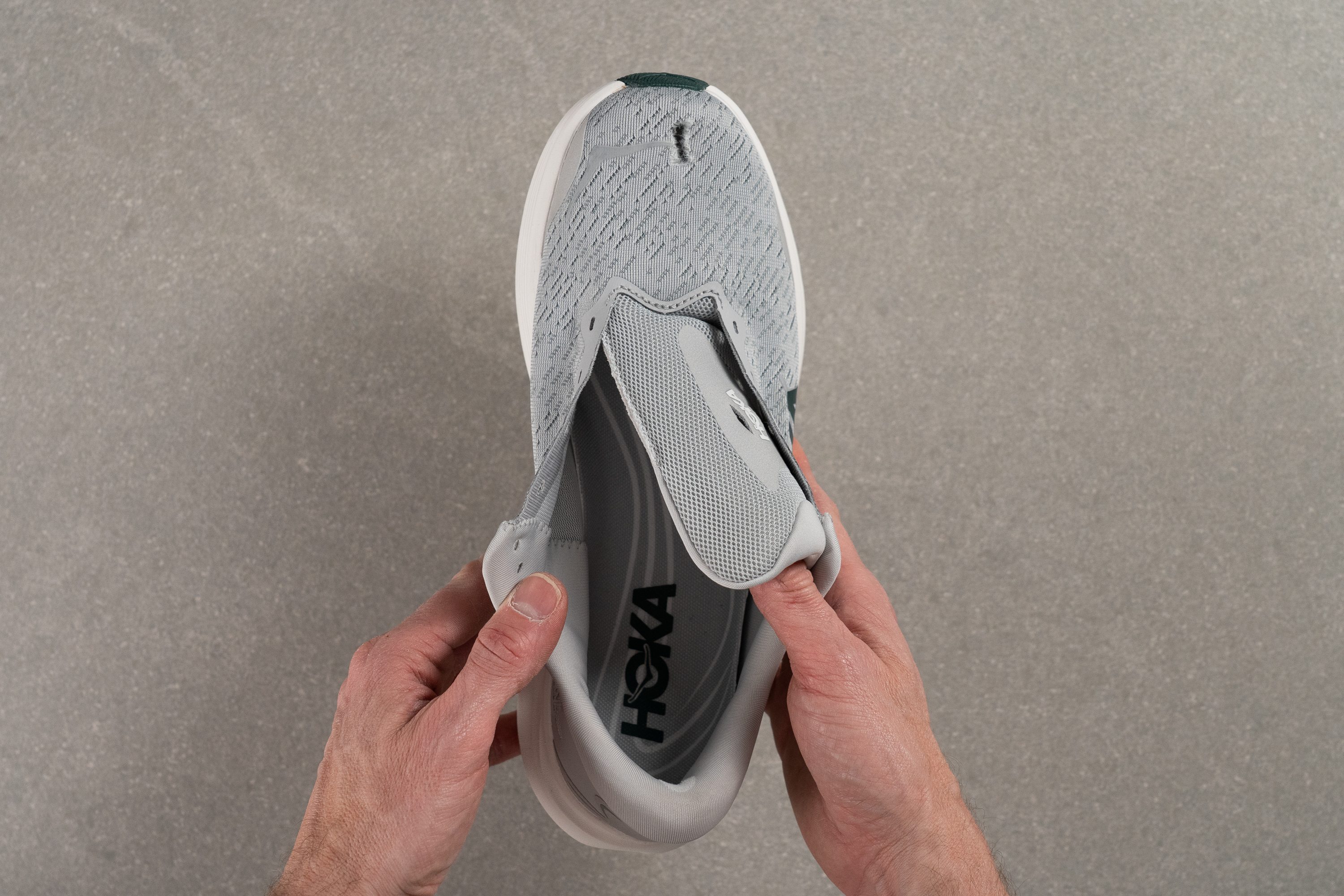 HOKA Solimar 2 Tongue: gusset type