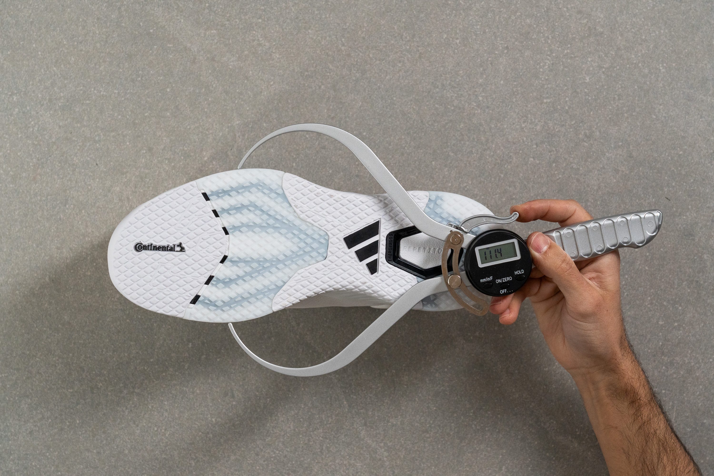 Adidas Dropset 4 Midsole width - forefoot