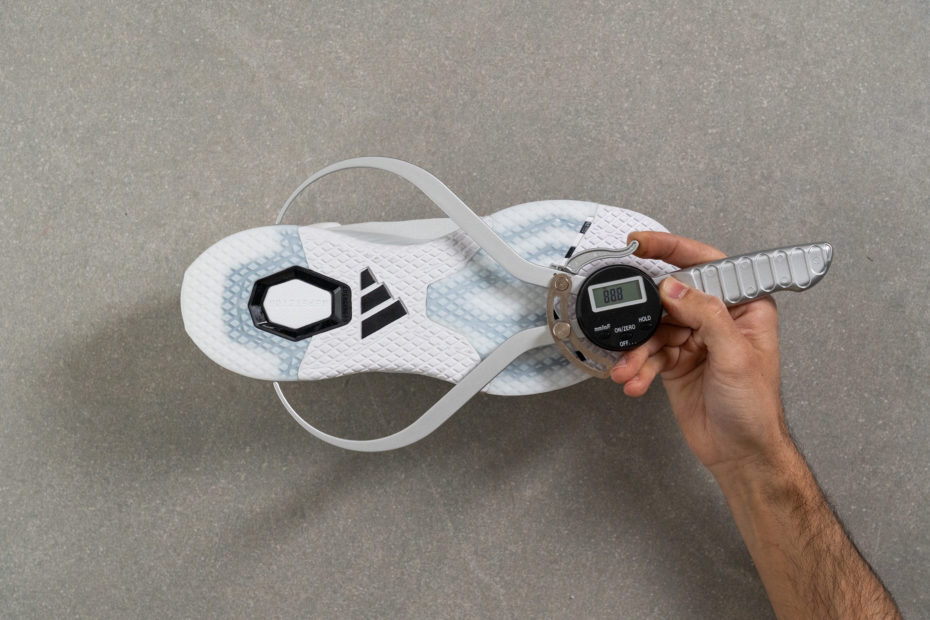 Adidas Dropset 4 Midsole width - heel