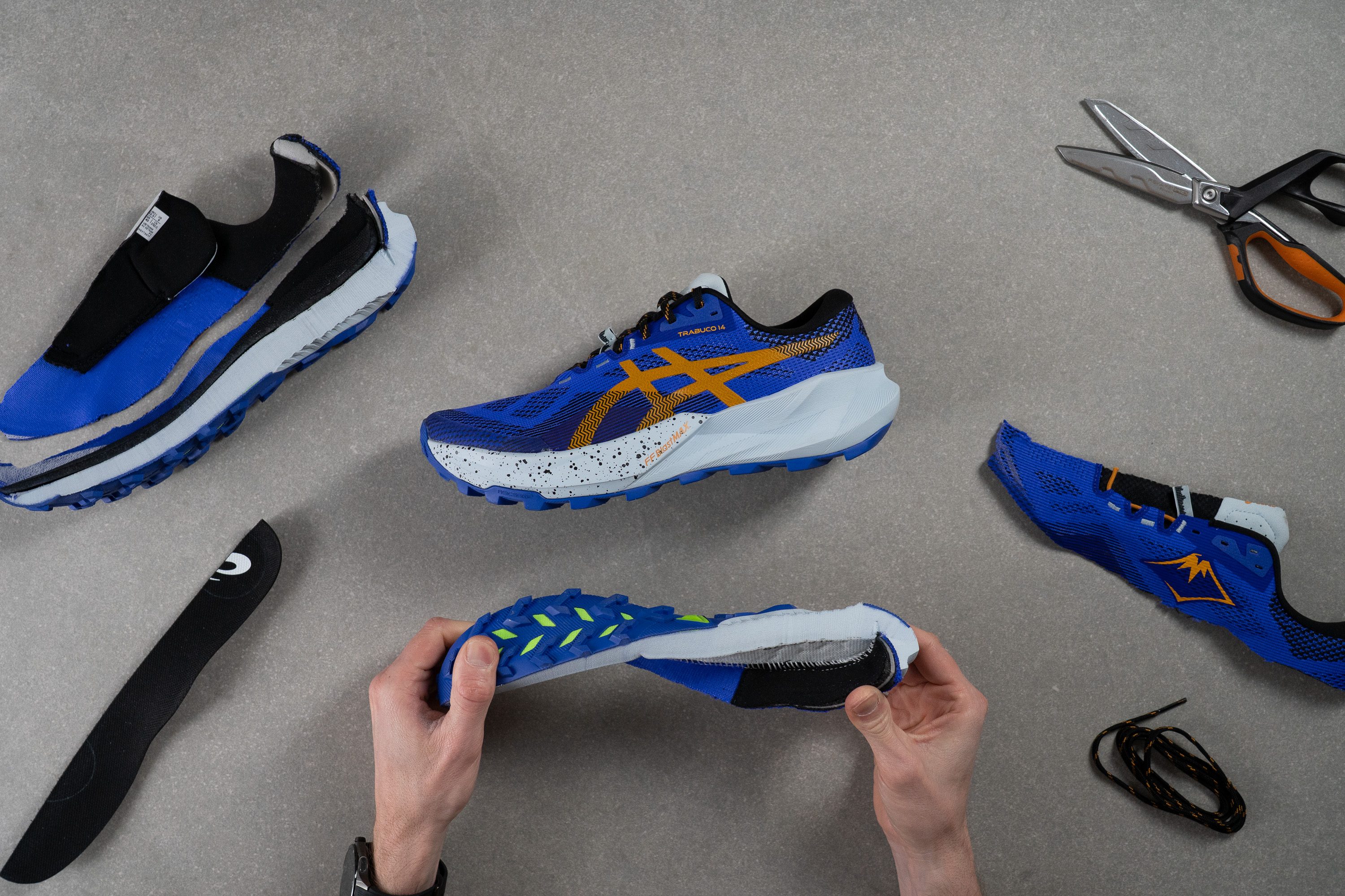 ASICS Trabuco 14 parts