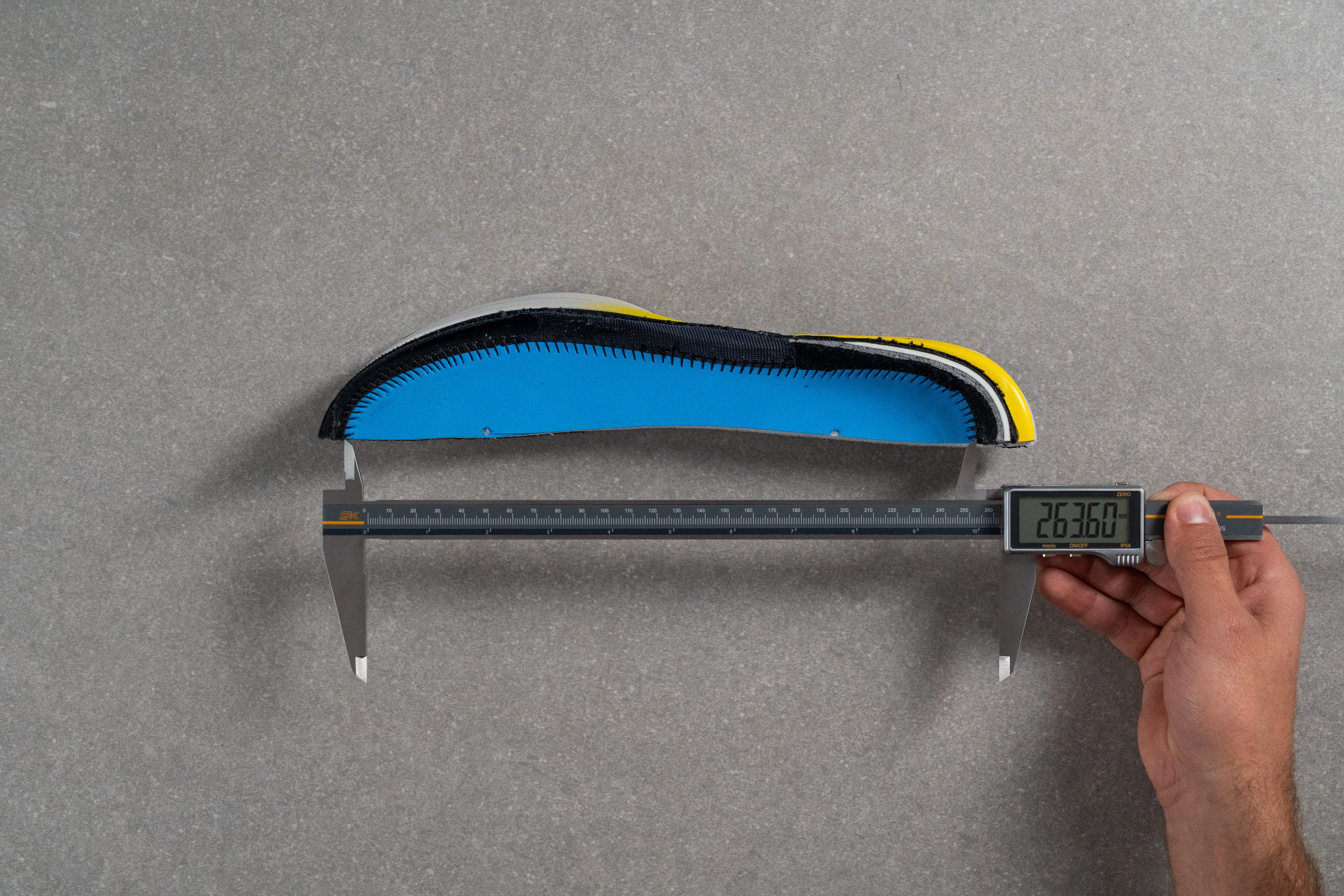 Brooks Launch 12 Internal length