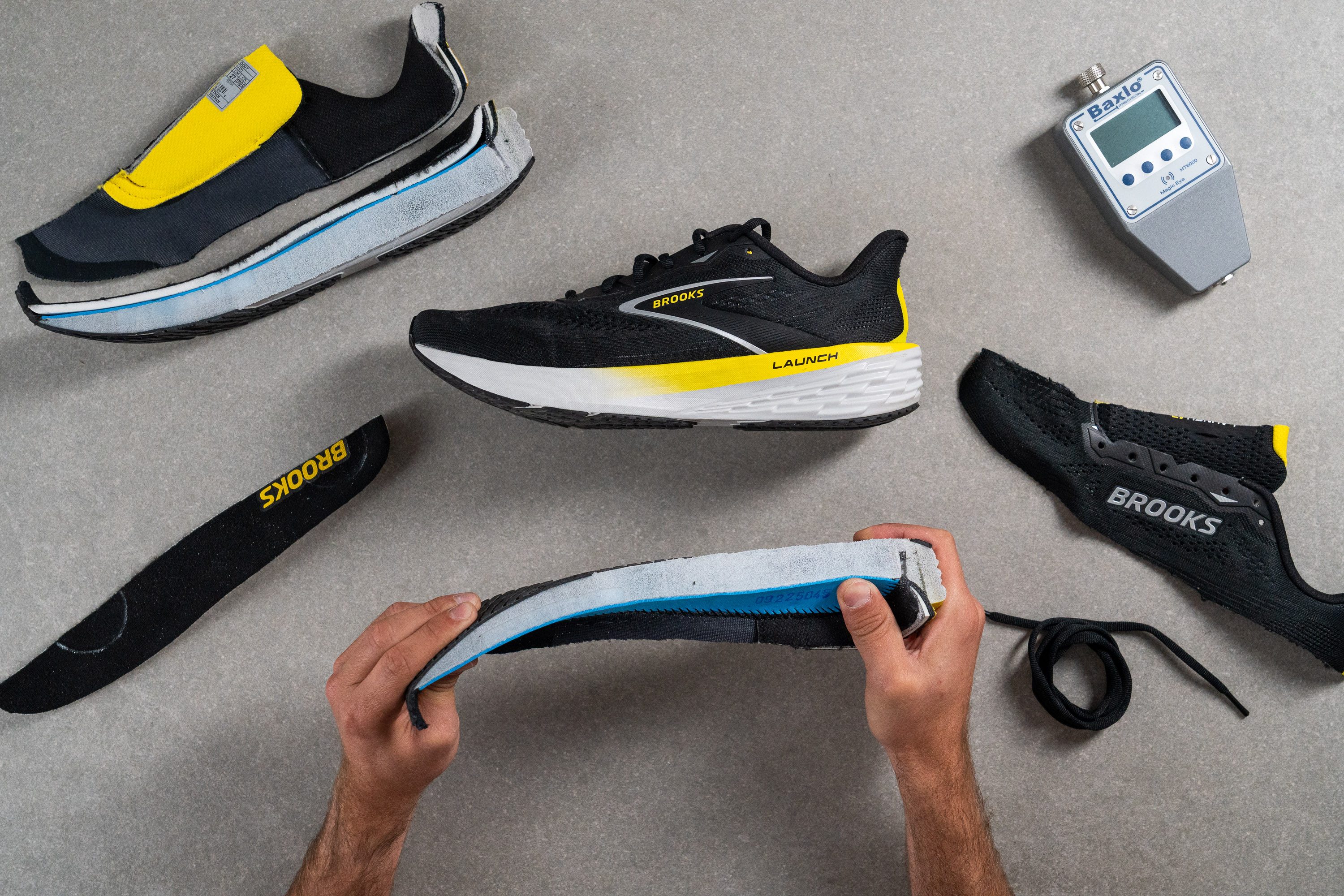 Brooks Launch 12 parts