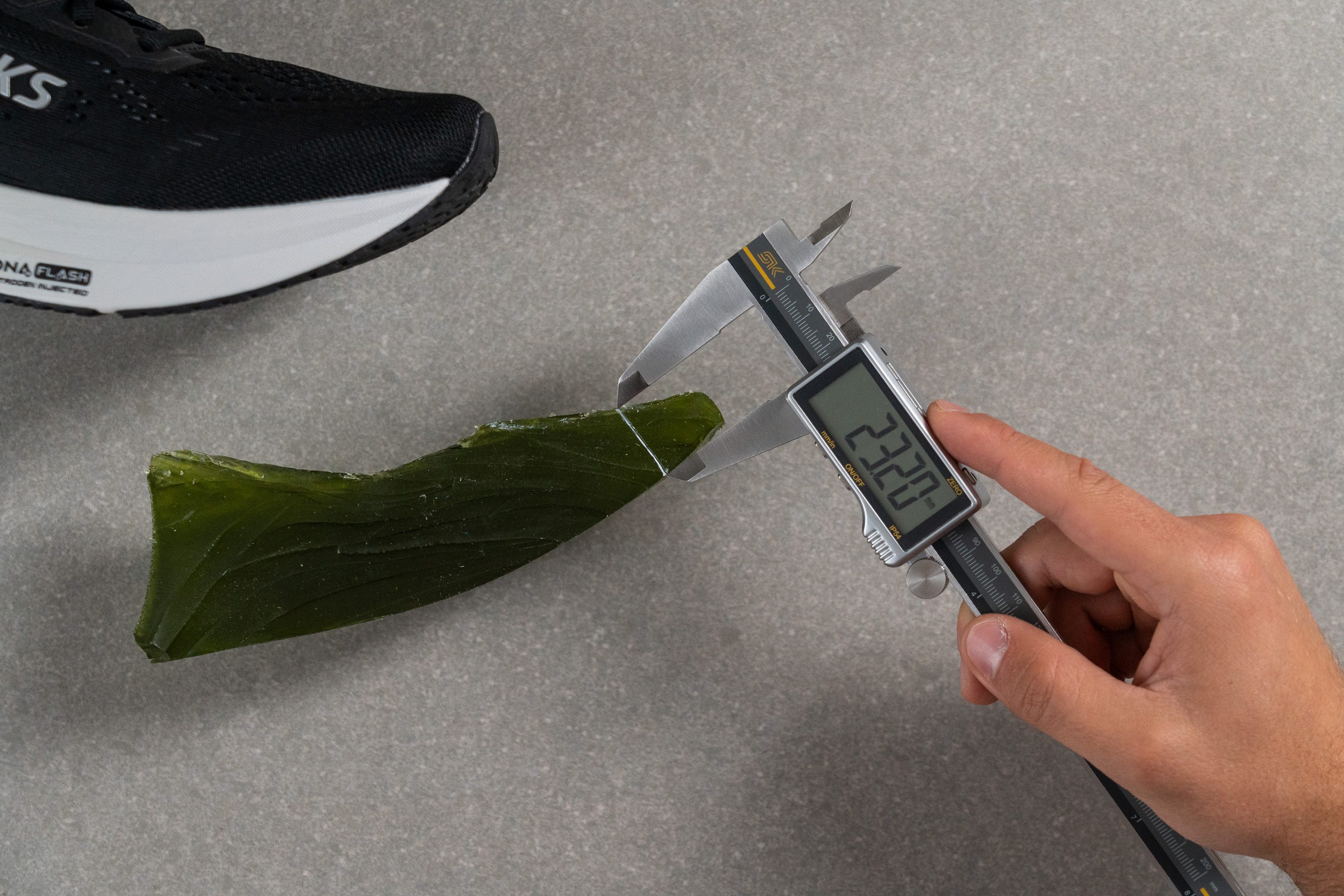 Brooks Launch 12 Toebox height