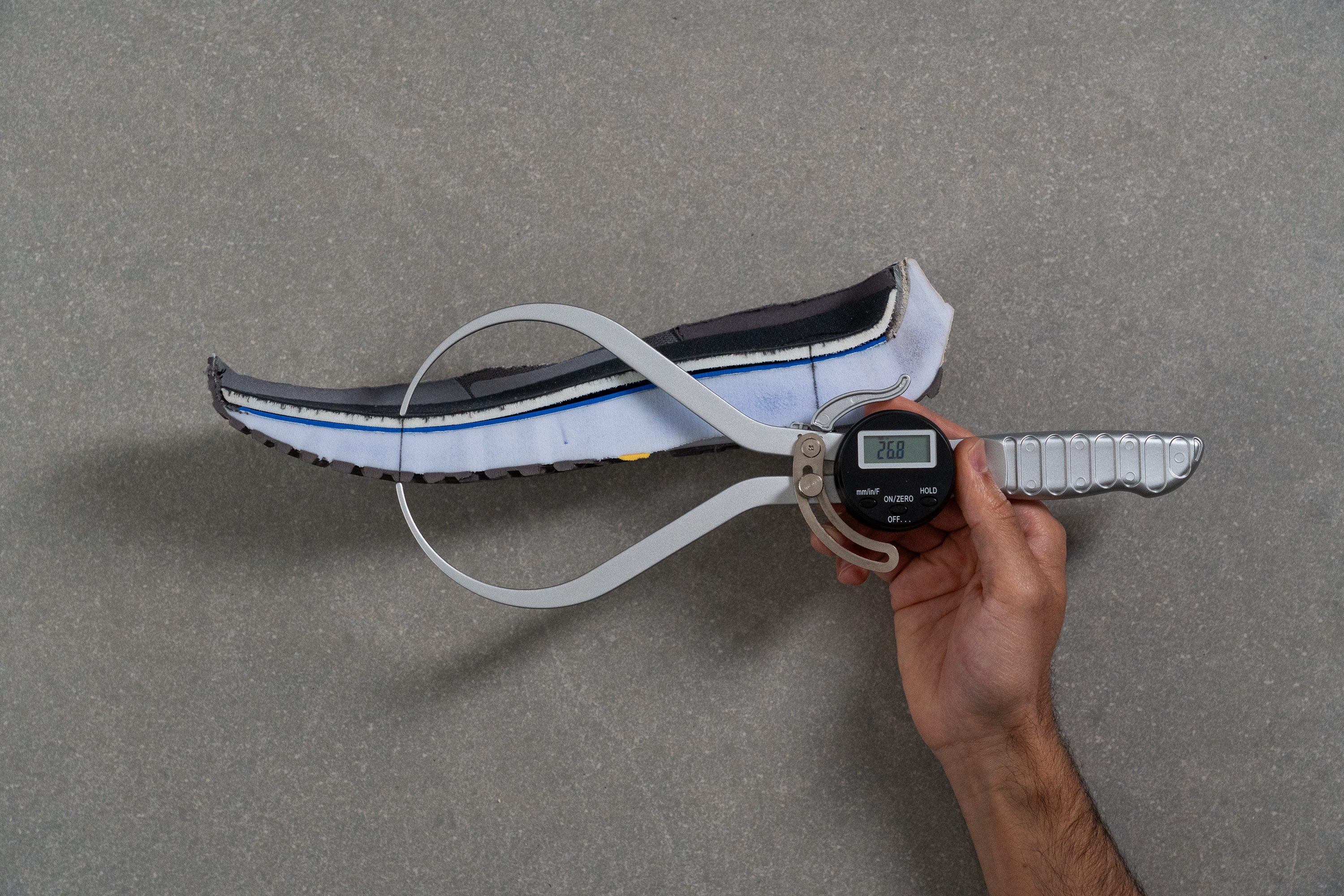 Brooks Ghost Trail Forefoot stack