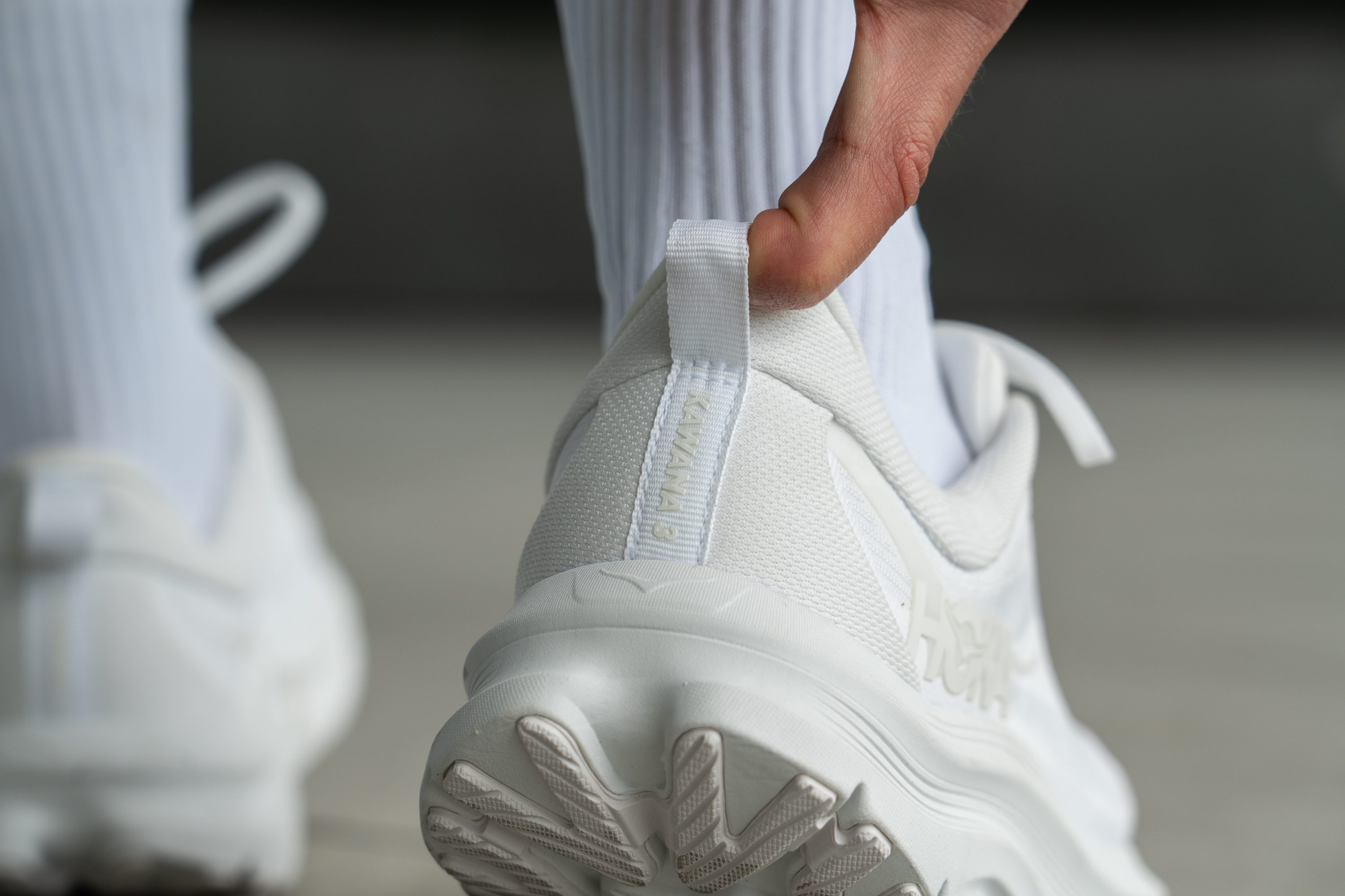 HOKA Kawana 3 Heel tab