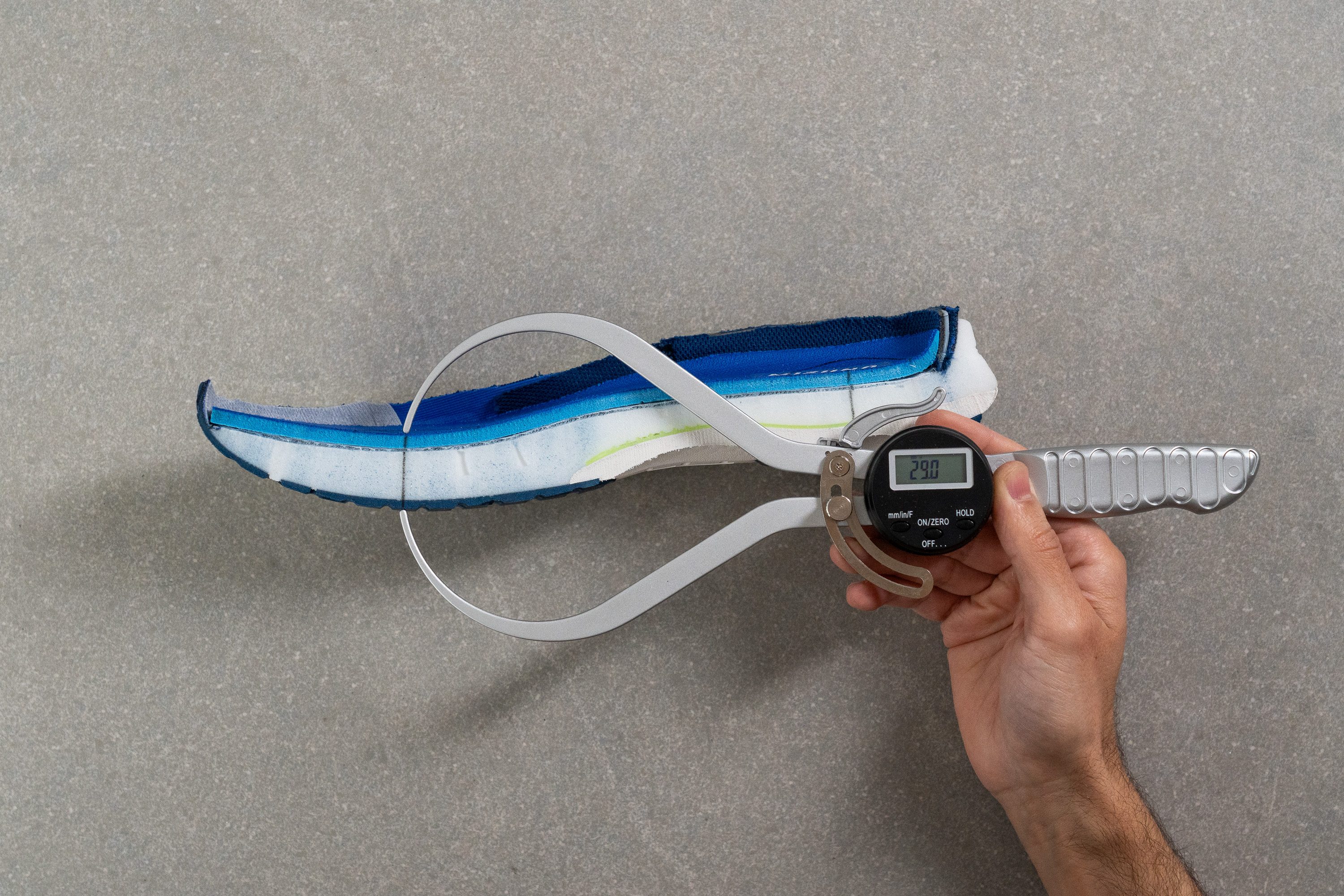 Mizuno Wave Inspire 22 Forefoot stack