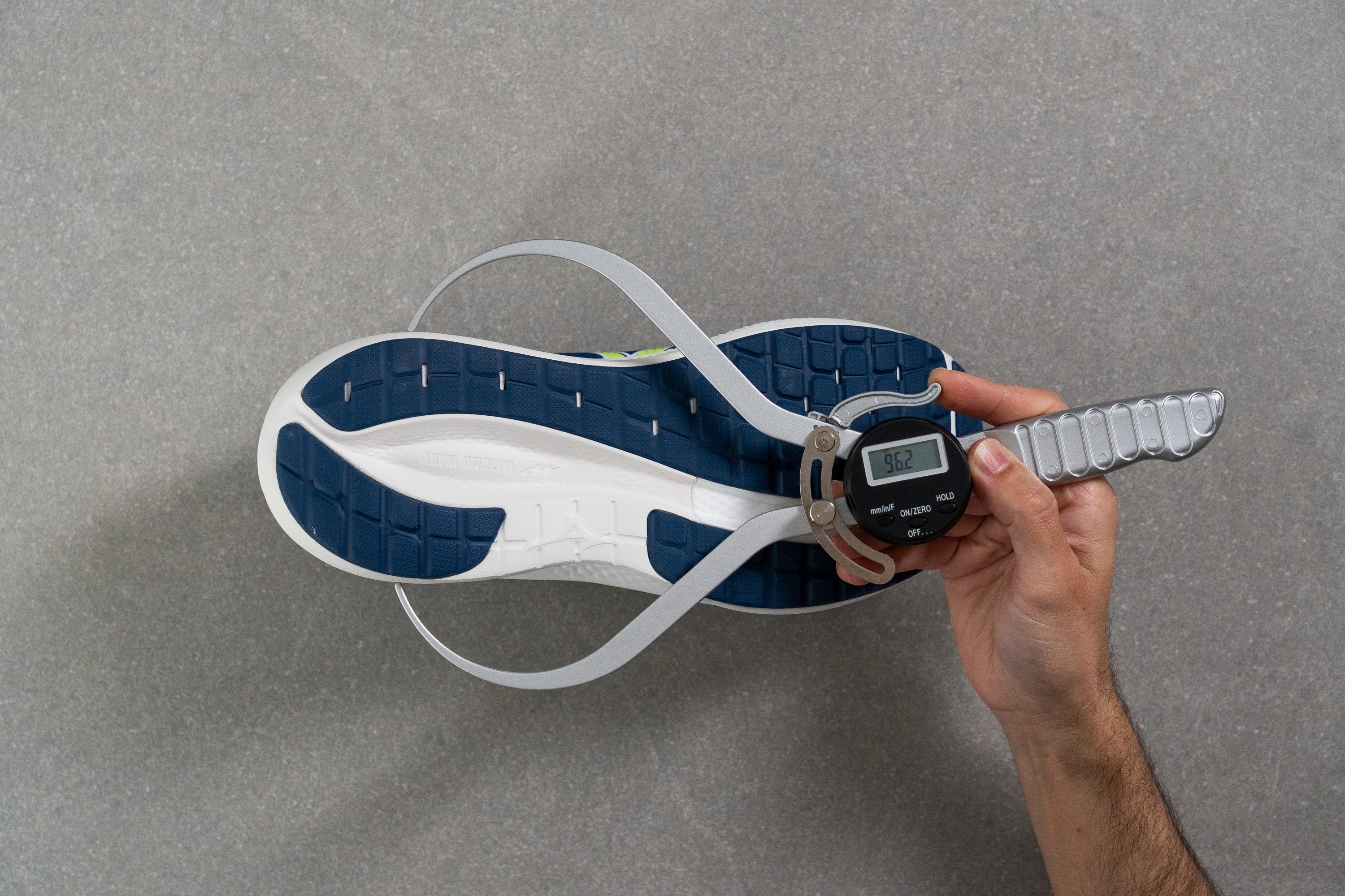 Mizuno Wave Inspire 22 Midsole width - heel