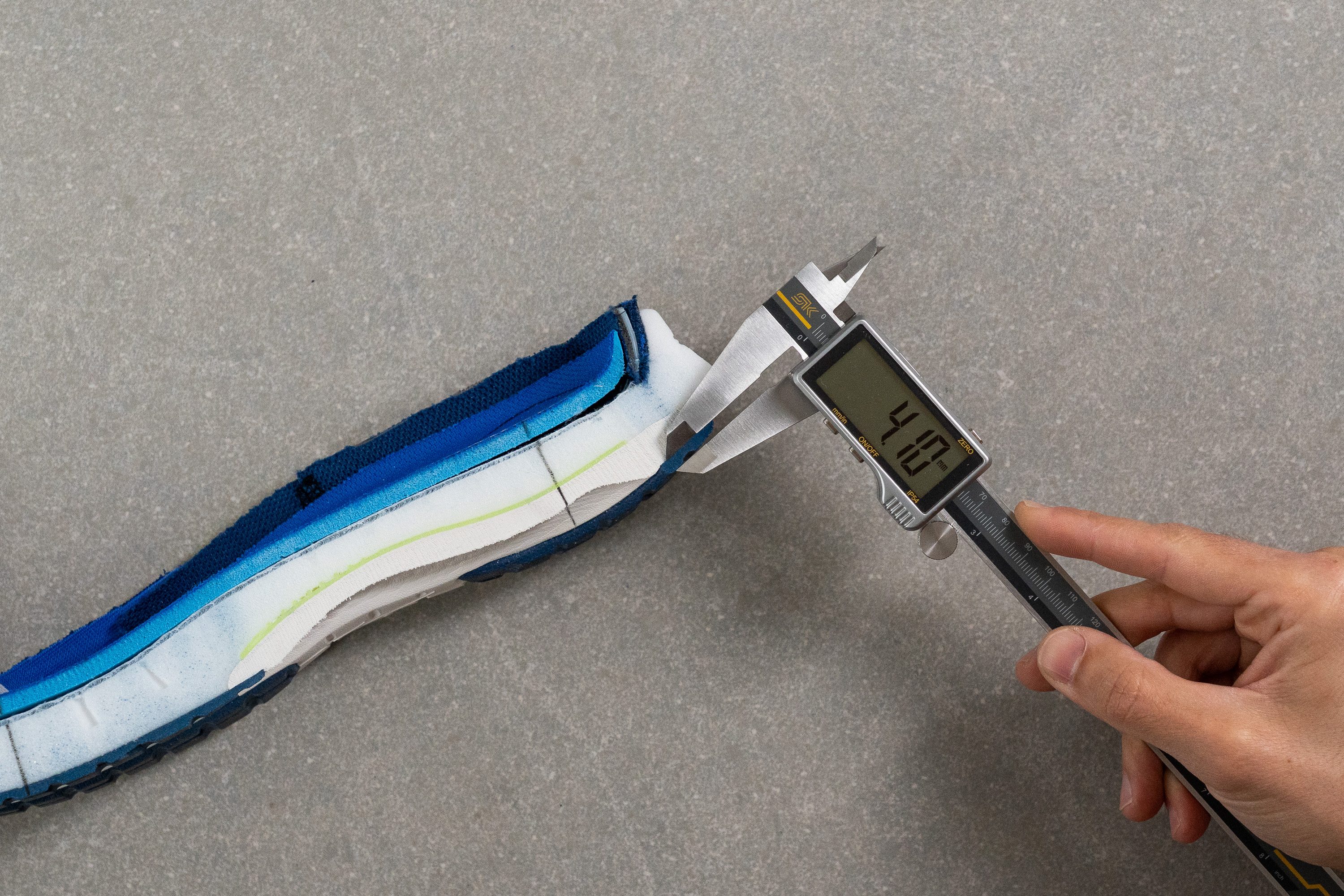 Mizuno Wave Inspire 22 Outsole thickness