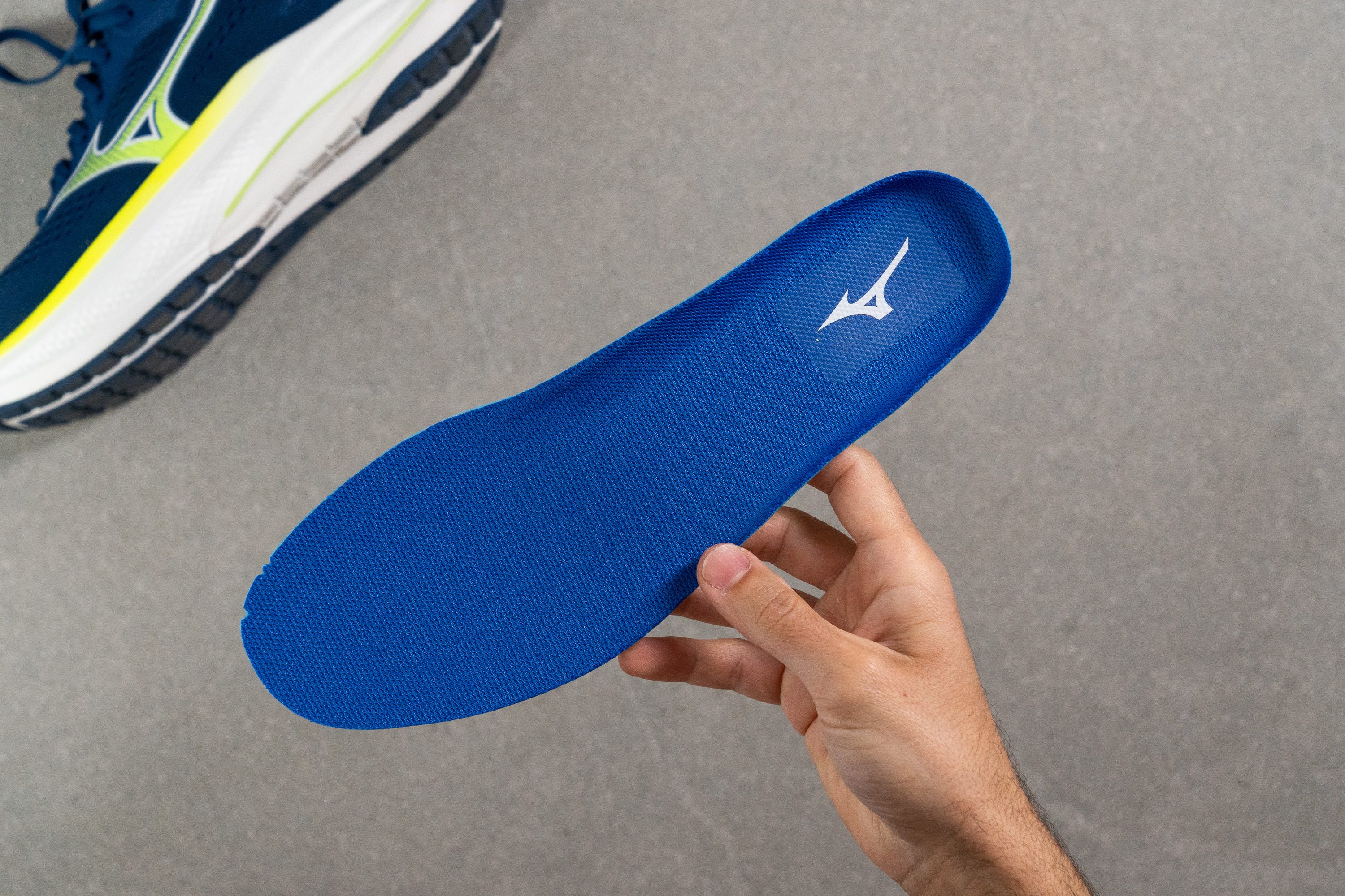 Mizuno Wave Inspire 22 Removable insole