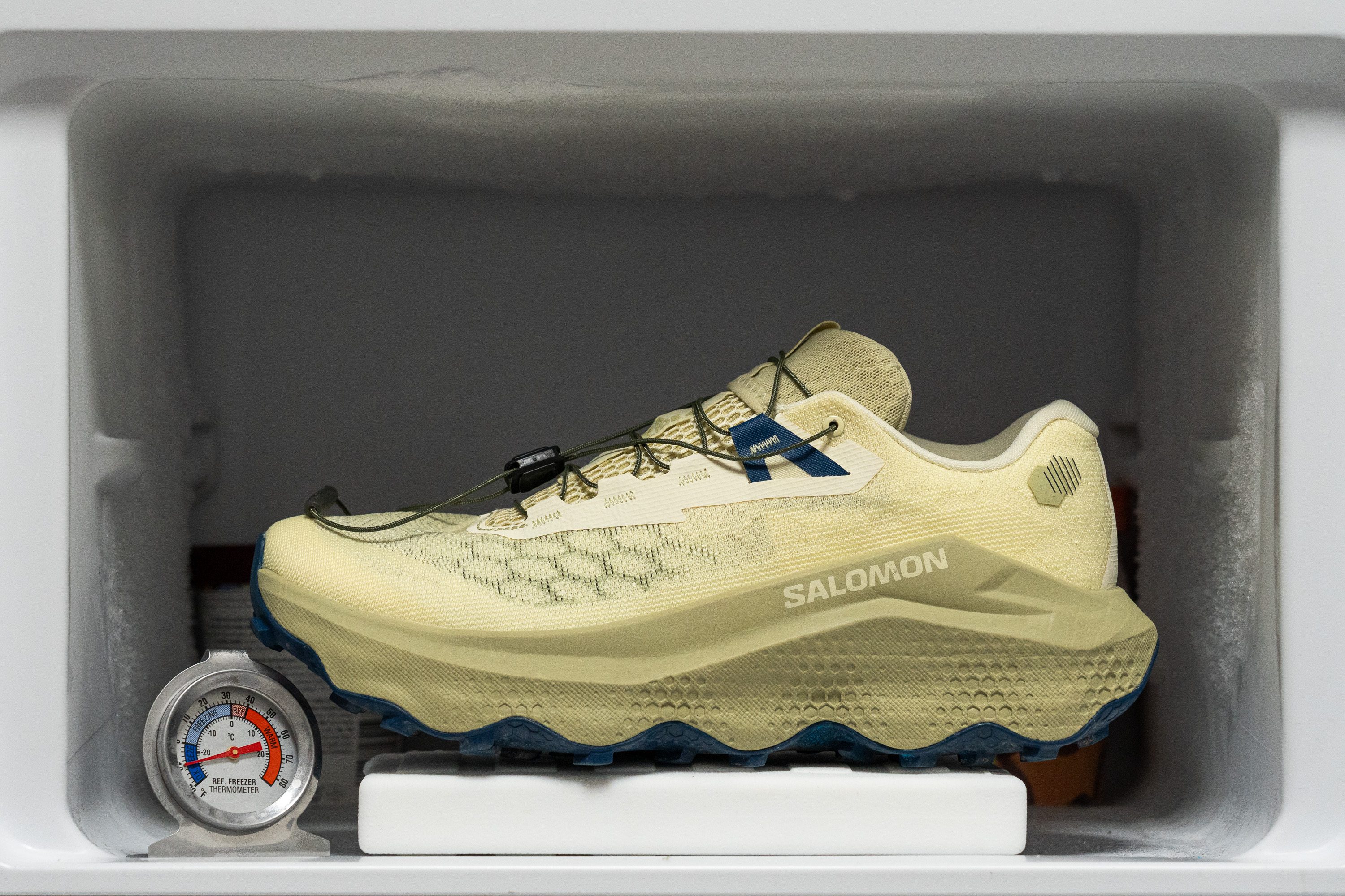 Salomon Ultra Glide 4 Midsole softness in cold (%)