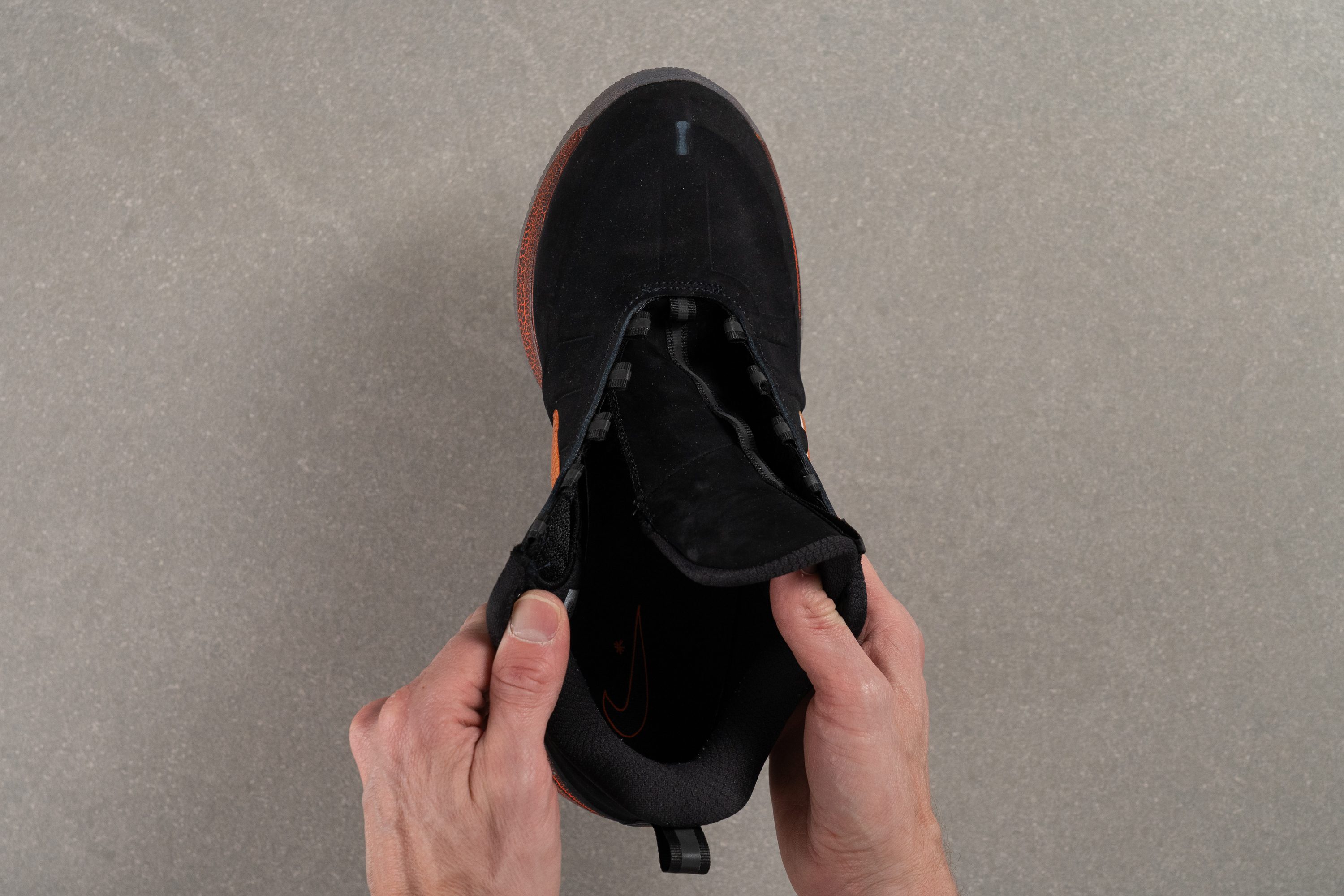 Nike Book 2 Tongue: gusset type