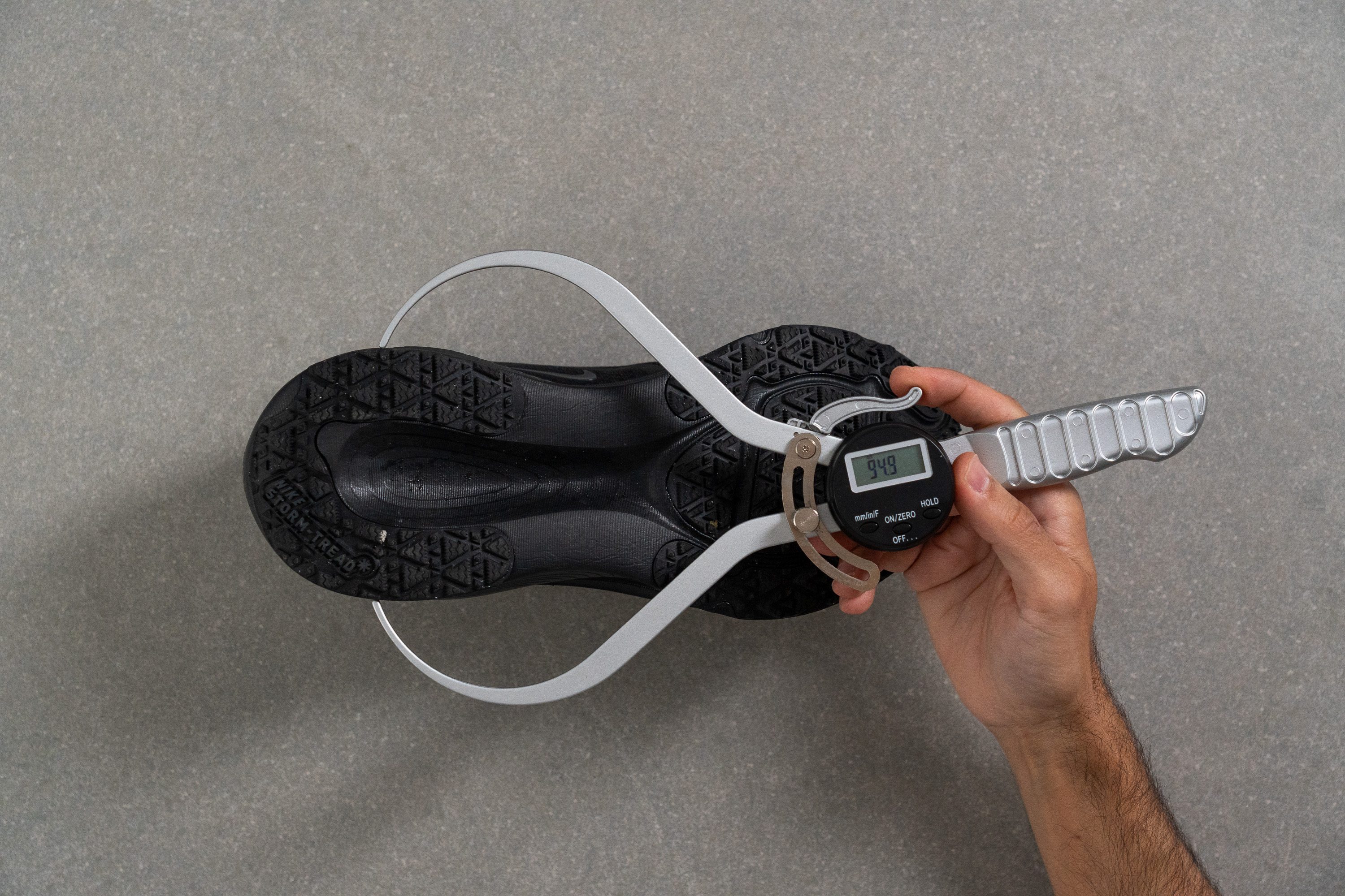 Nike Vomero 18 GTX Midsole width - heel