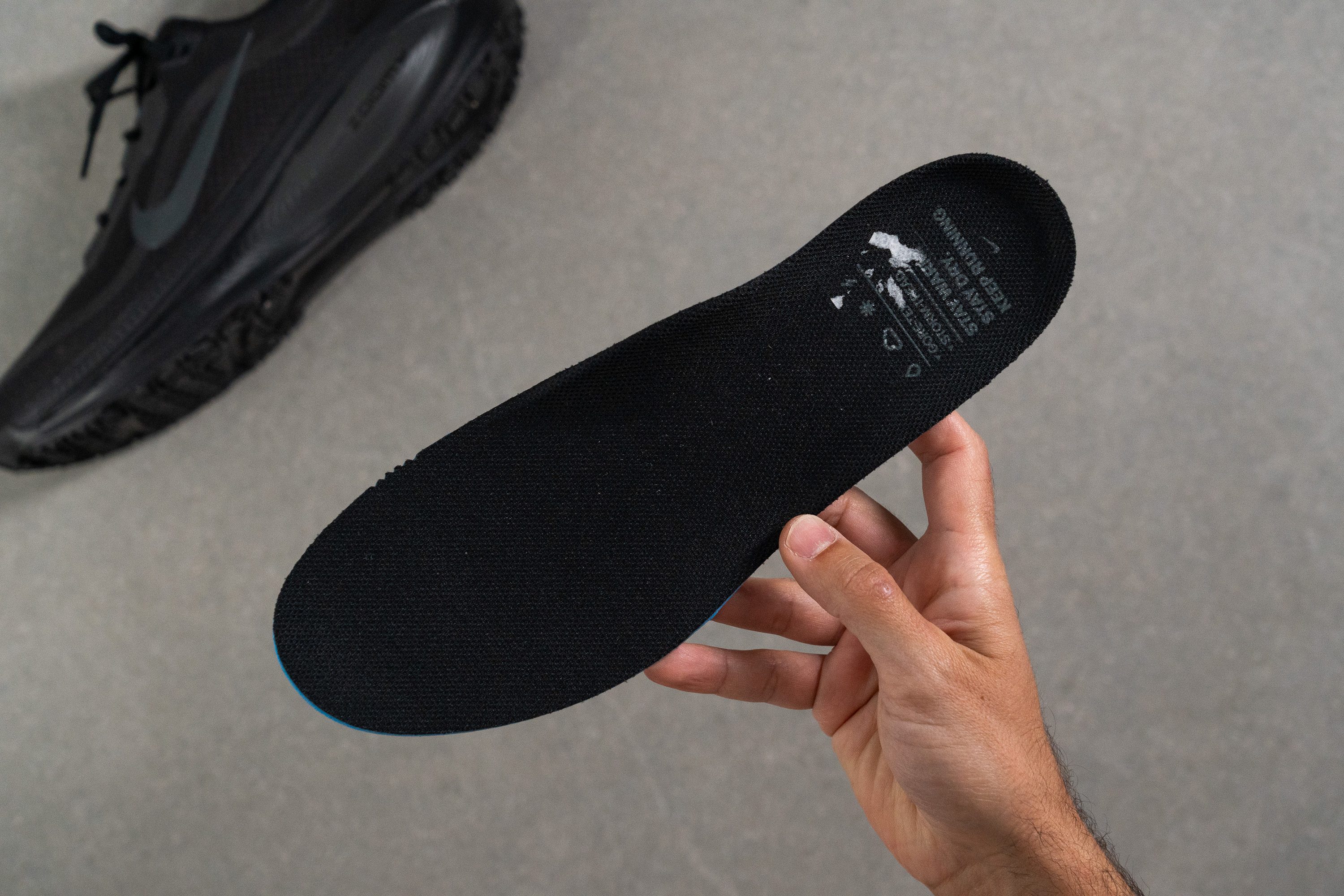 Nike Vomero 18 GTX Removable insole