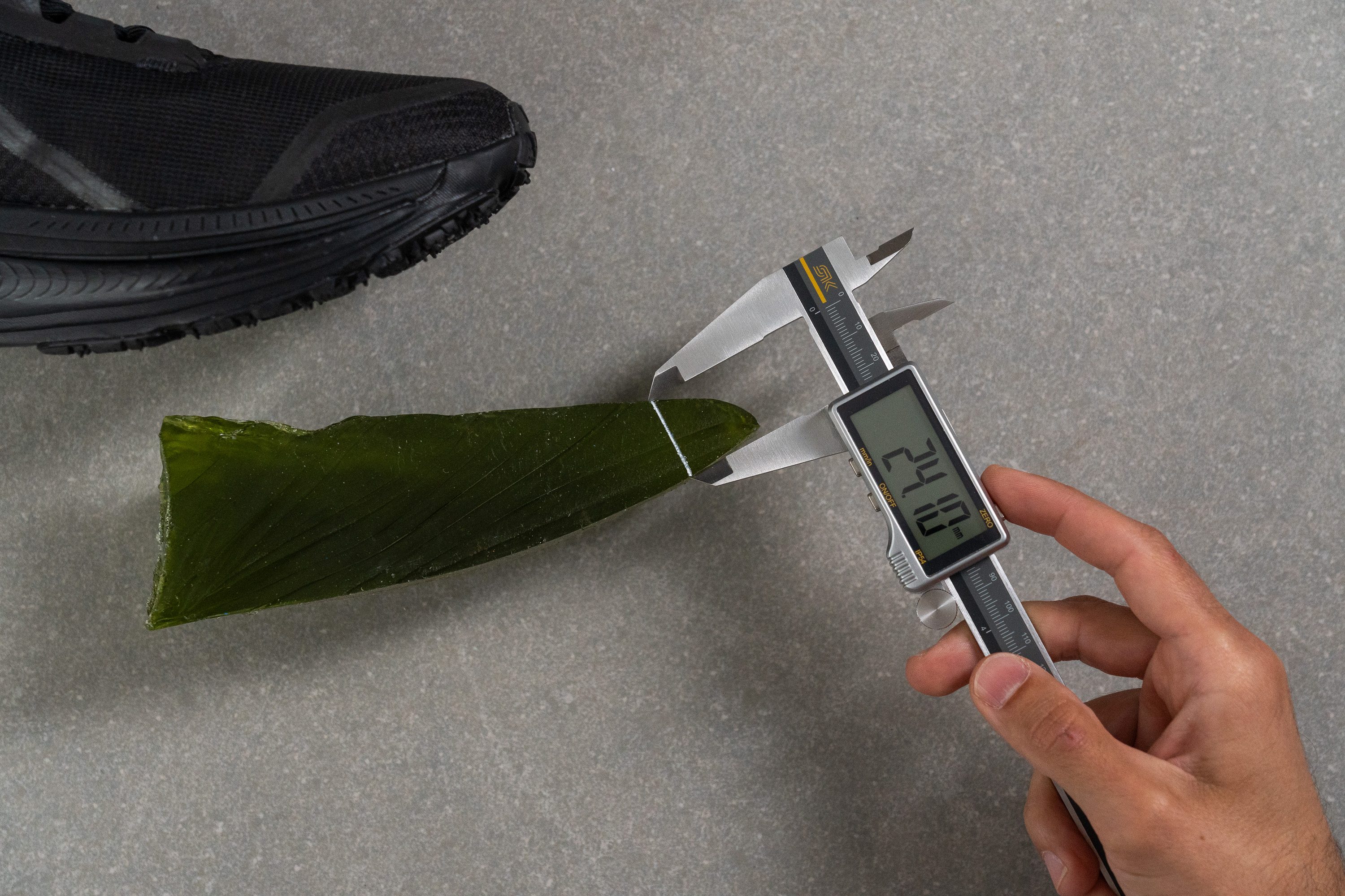 Nike Vomero 18 GTX Toebox height