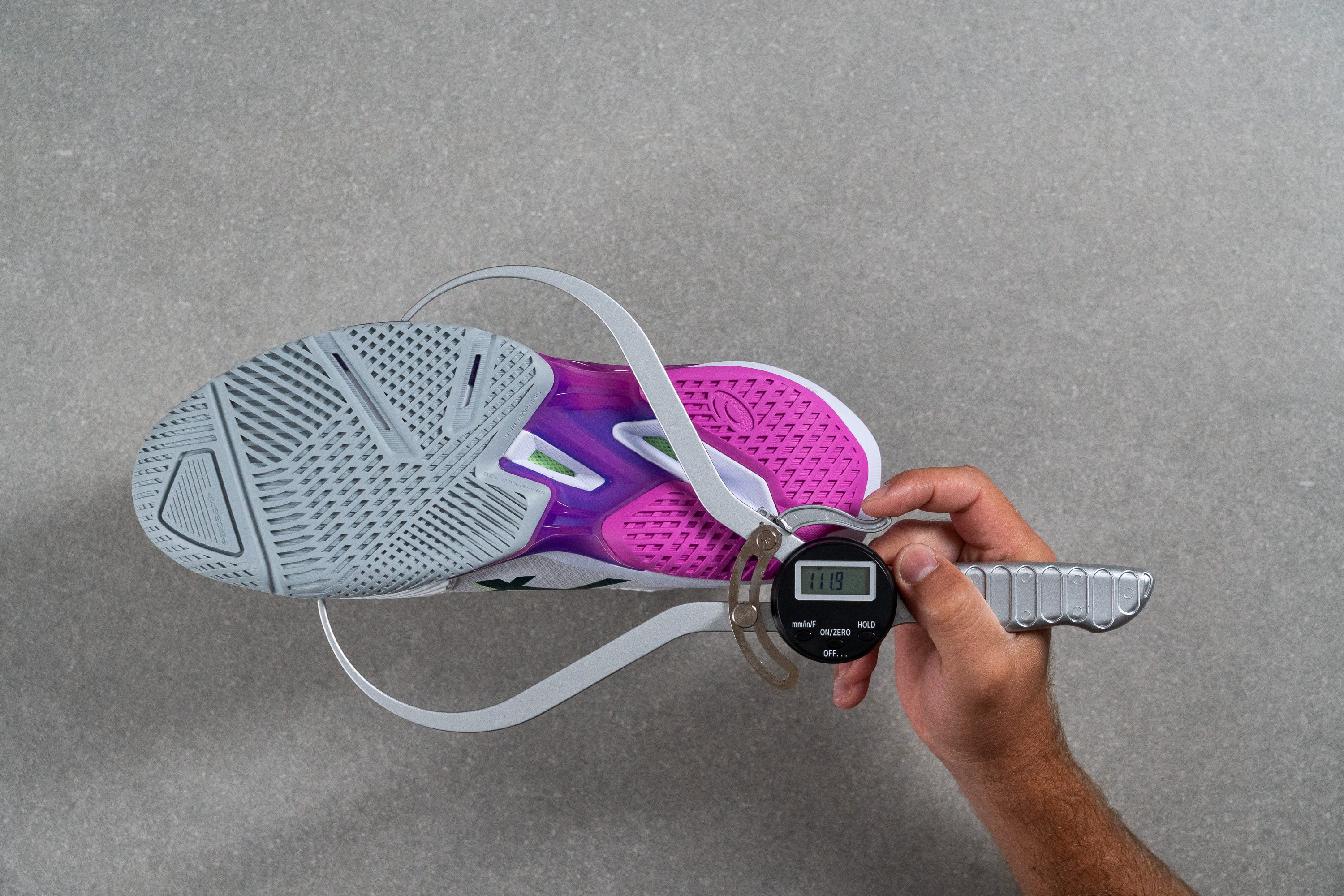 ASICS Solution Speed FF 4 Midsole width - forefoot