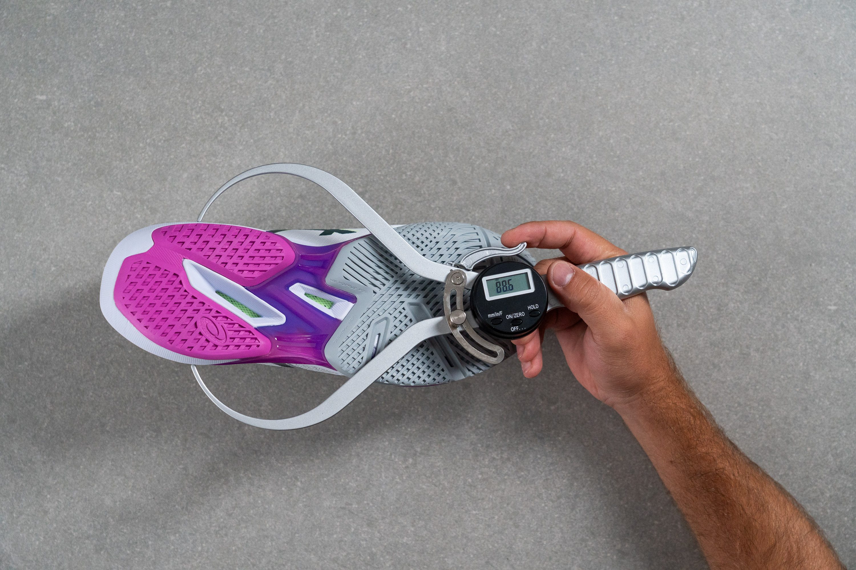 ASICS Solution Speed FF 4 Midsole width - heel