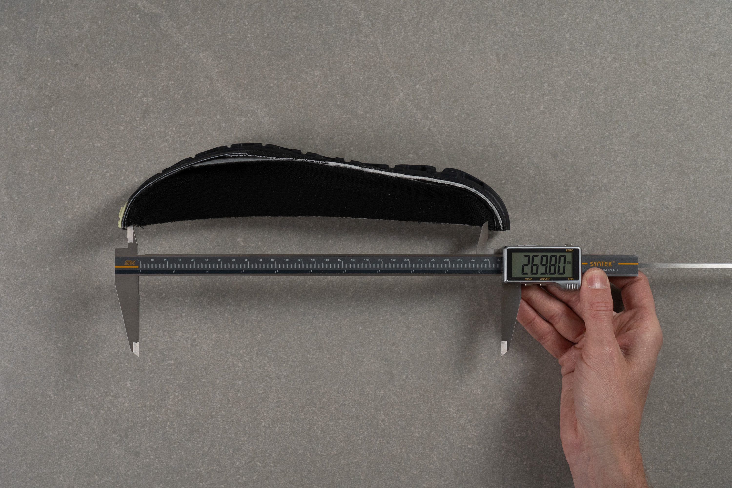On Cloud 6 Geo Waterproof Internal length