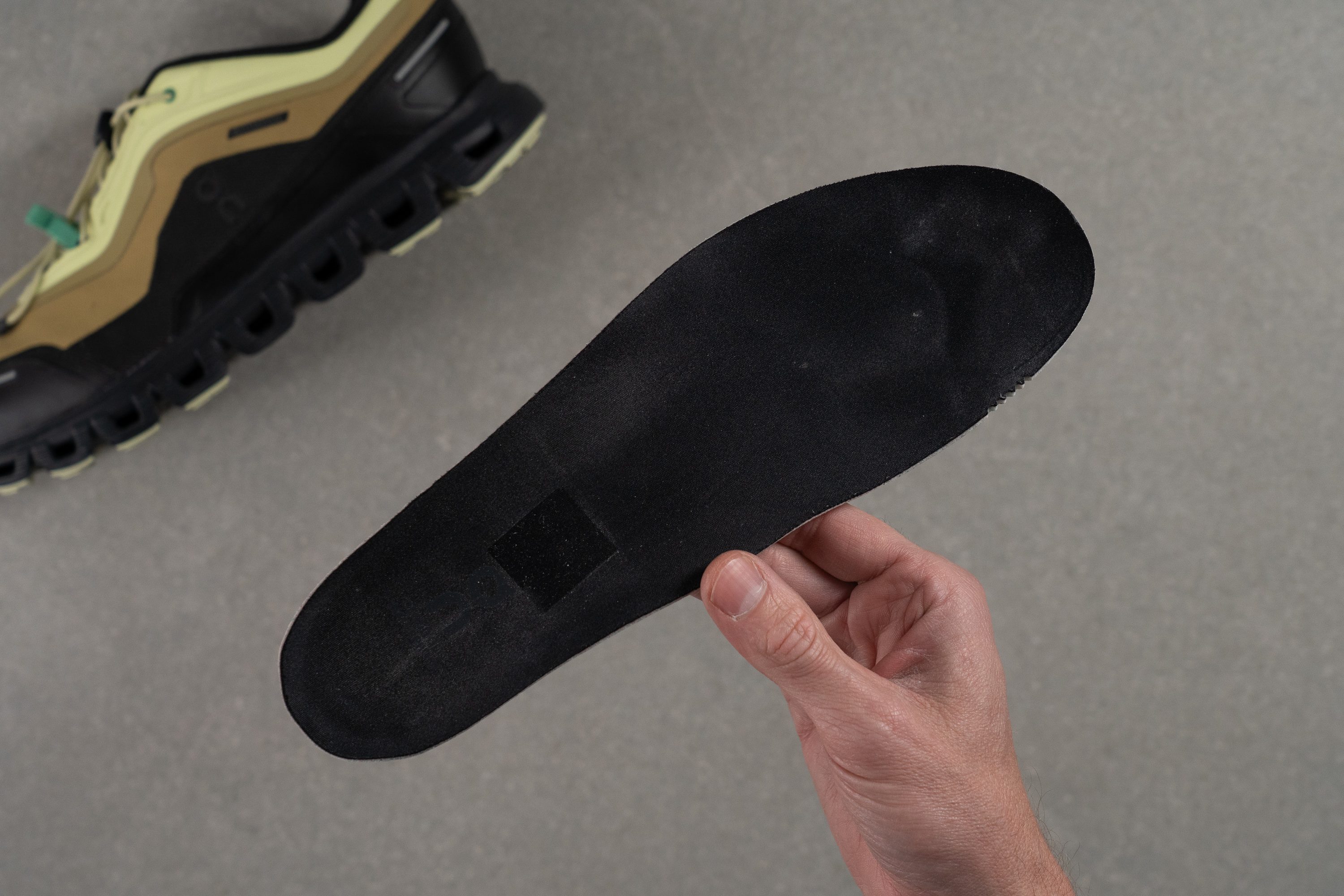 On Cloud 6 Geo Waterproof Removable insole