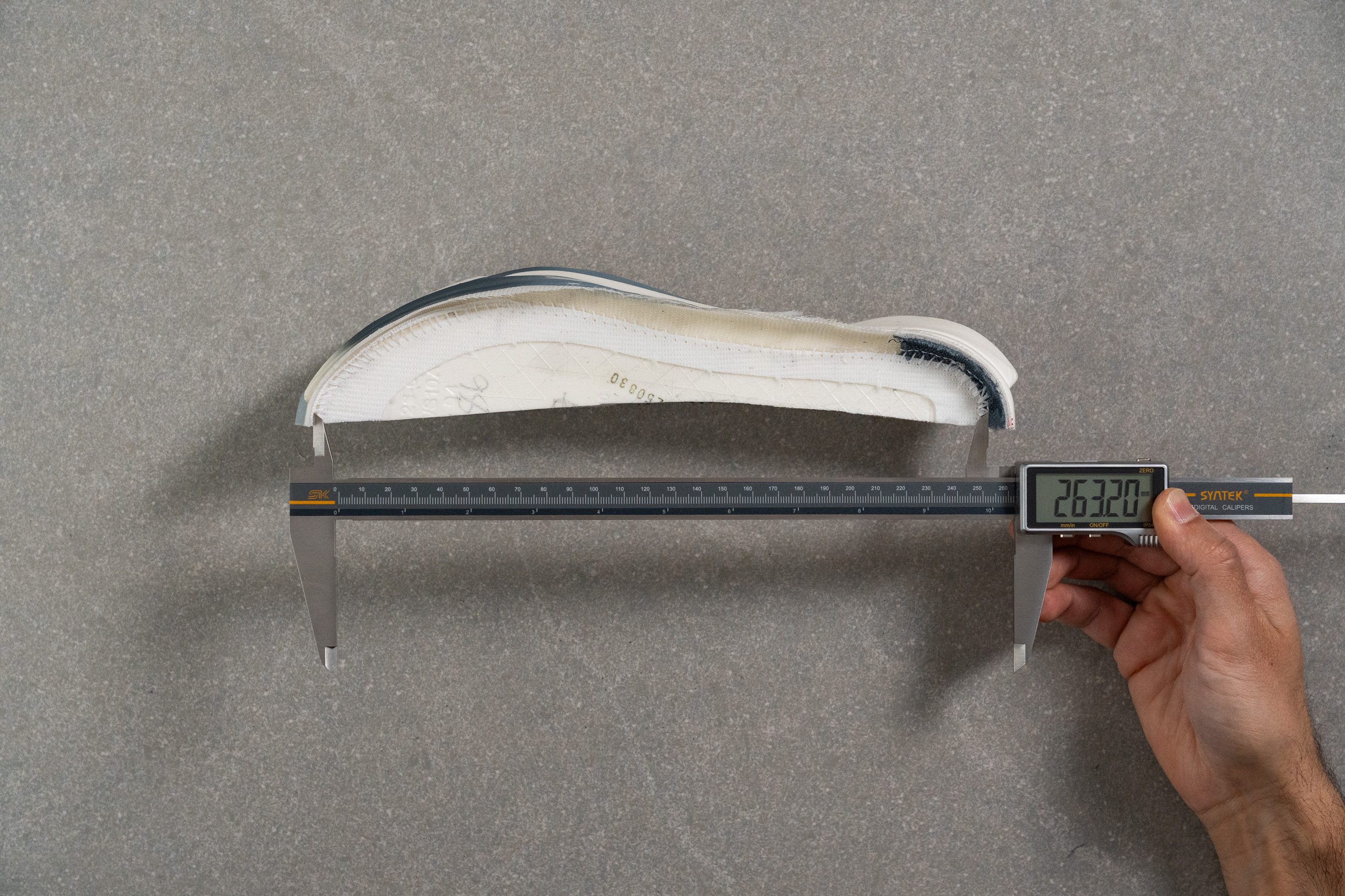 HOKA Cielo X1 3.0 Internal length