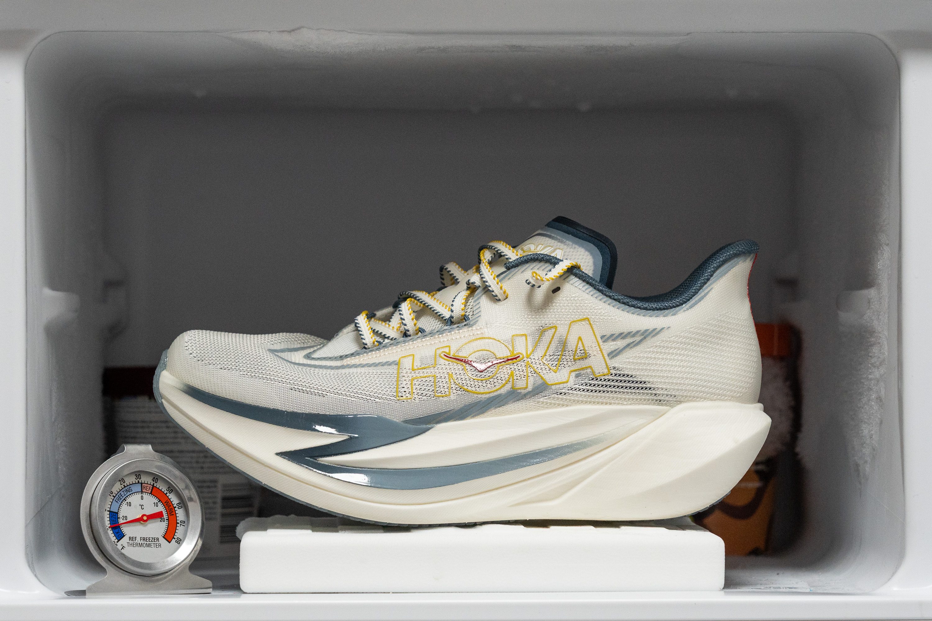 HOKA Cielo X1 3.0 Midsole softness in cold (%)