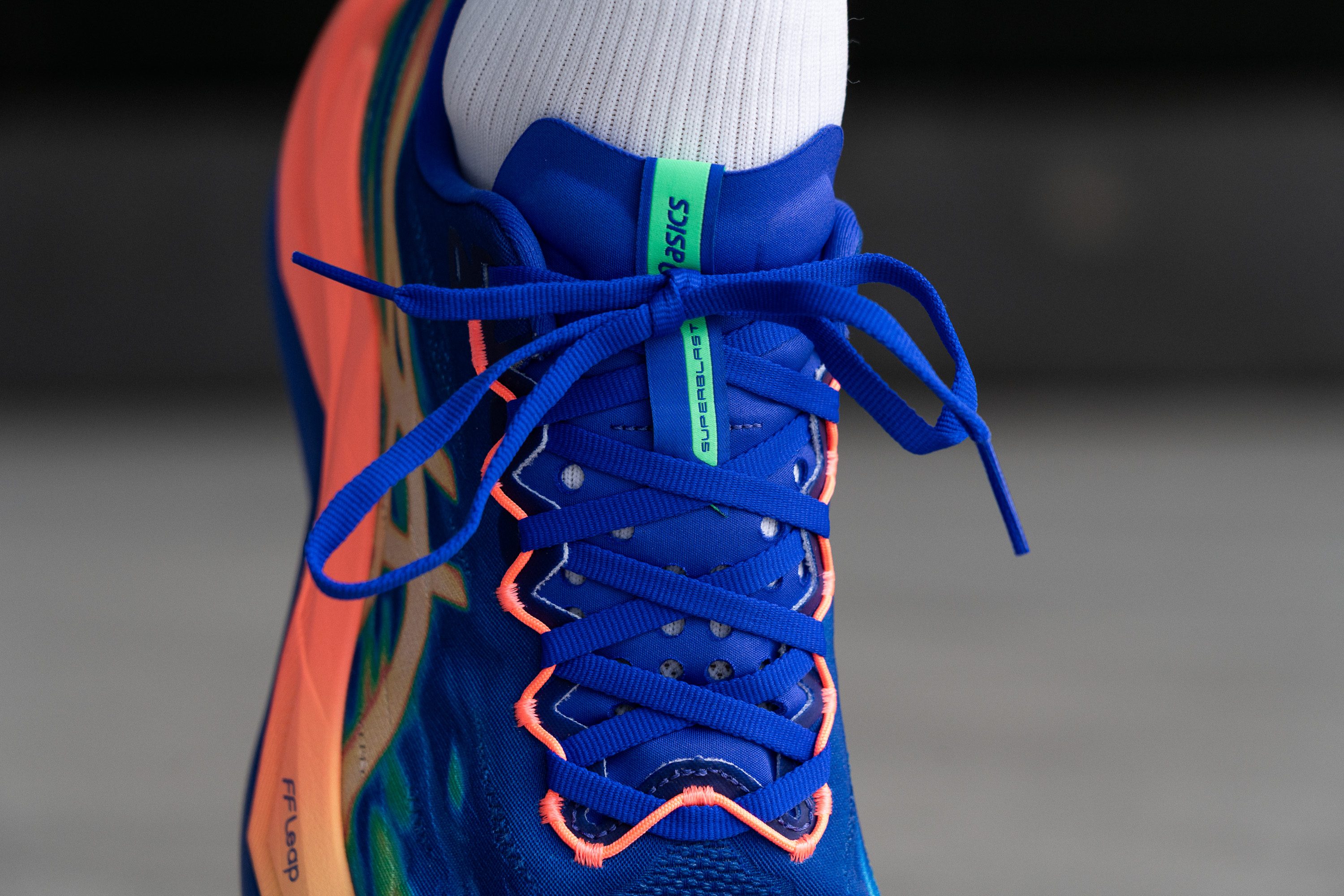 ASICS Superblast 3 lacing