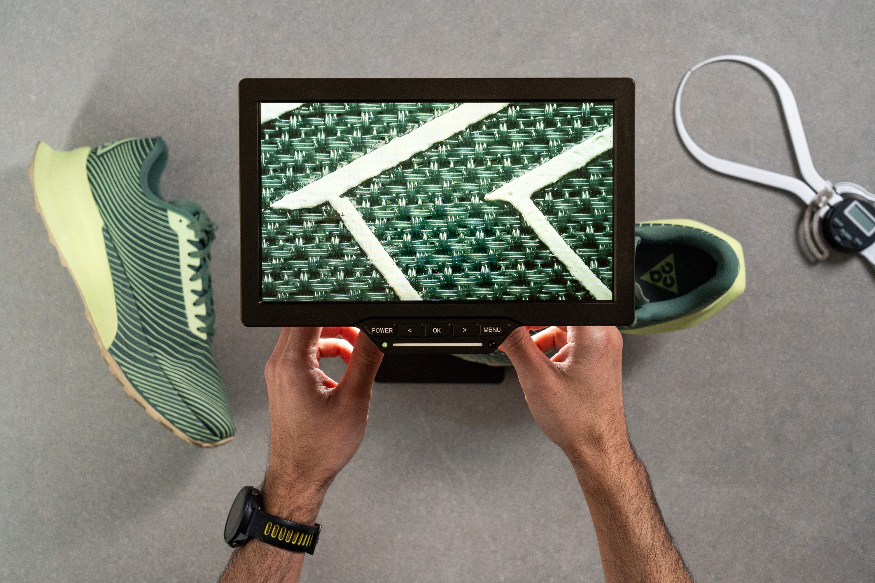 Nike ACG Ultrafly Trail microscope