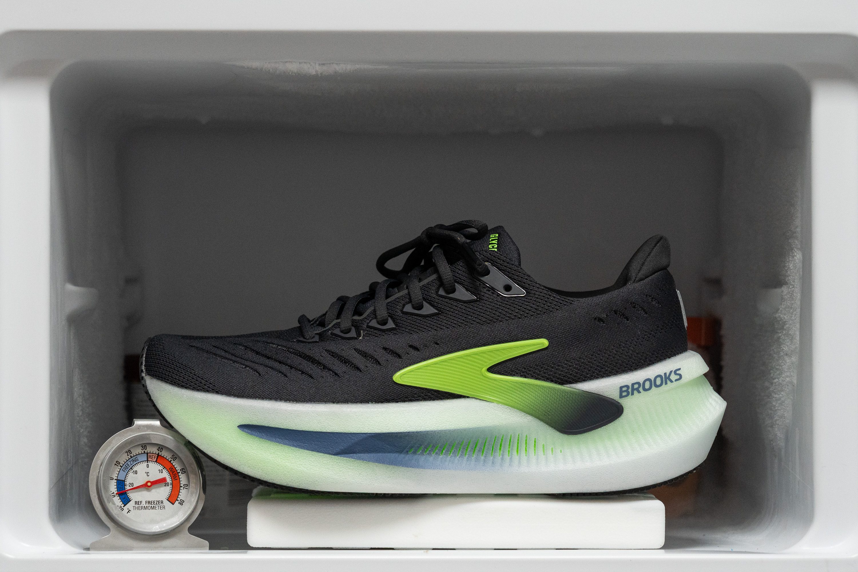 Brooks Glycerin Max 2 Midsole softness in cold (%)