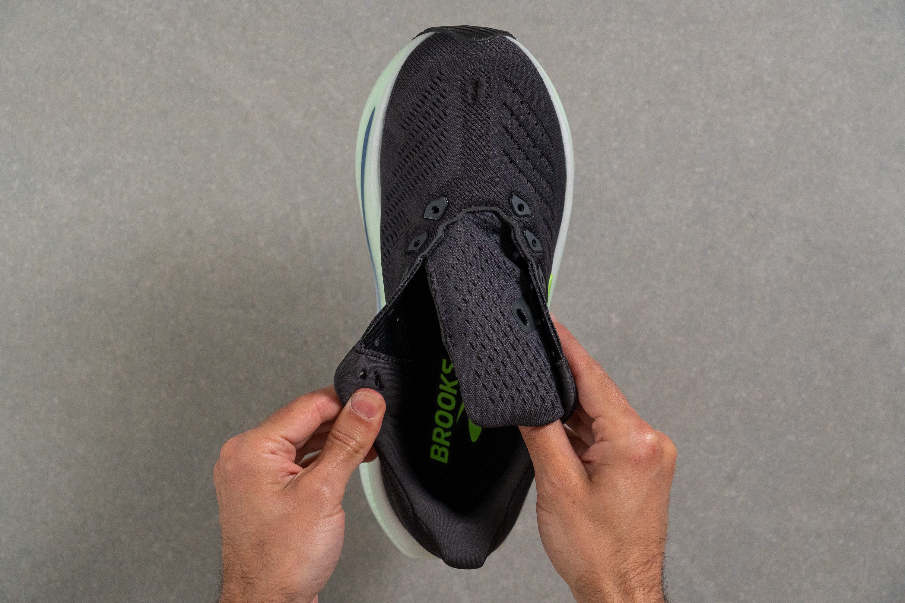 Brooks Glycerin Max 2 Tongue: gusset type