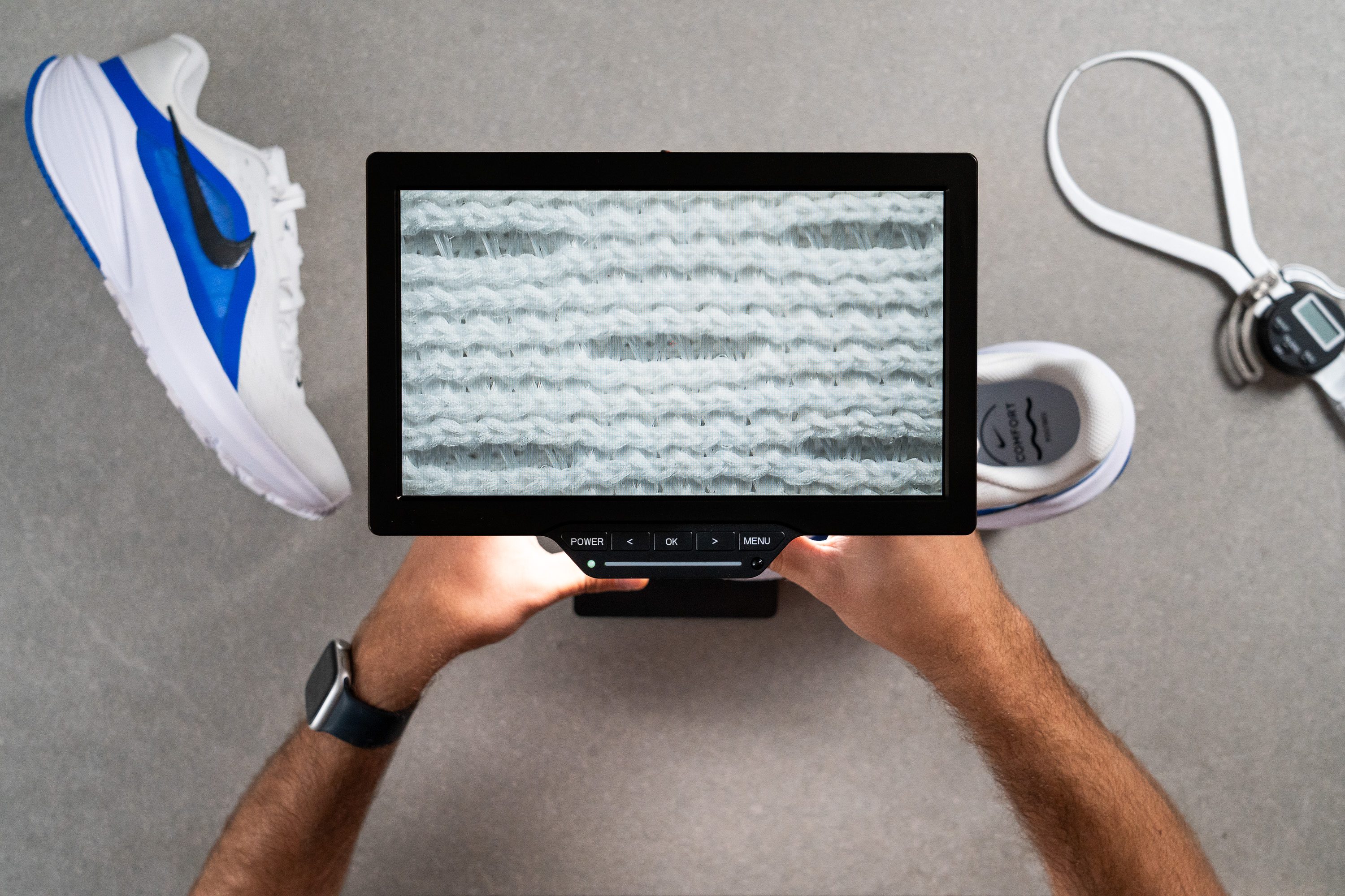 Nike Downshifter 14 microscope