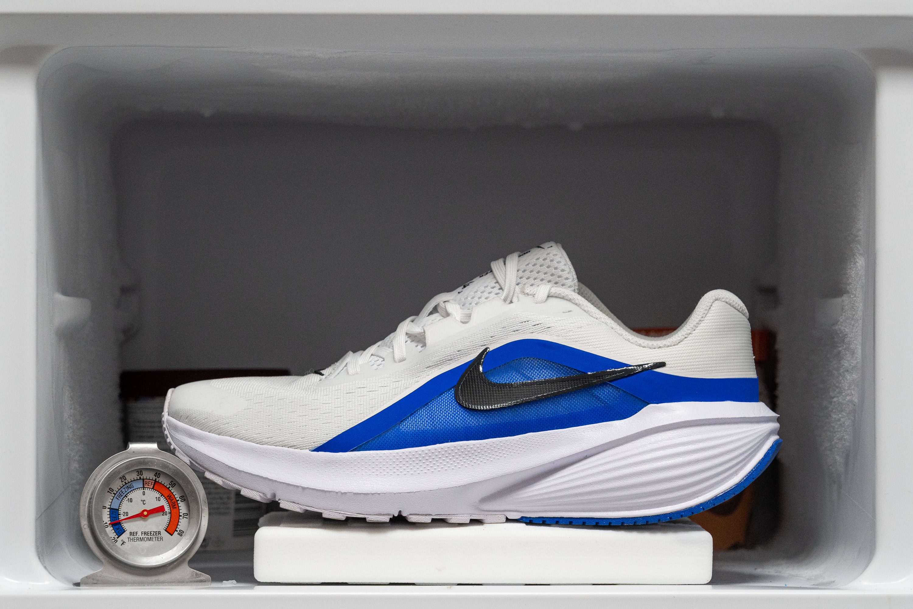 Nike Downshifter 14 Midsole softness in cold (%)
