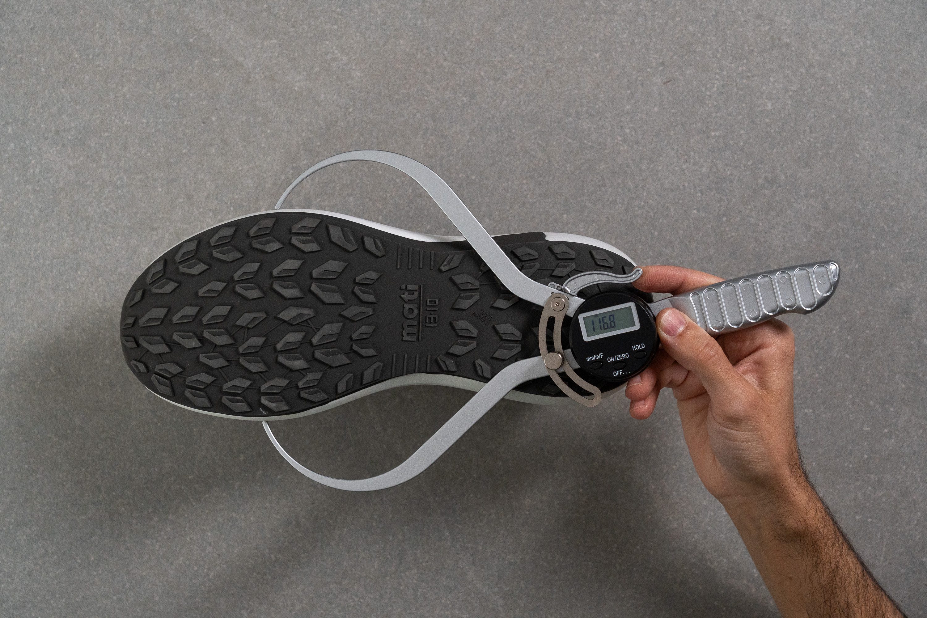 Darimati BR-001 Midsole width - forefoot