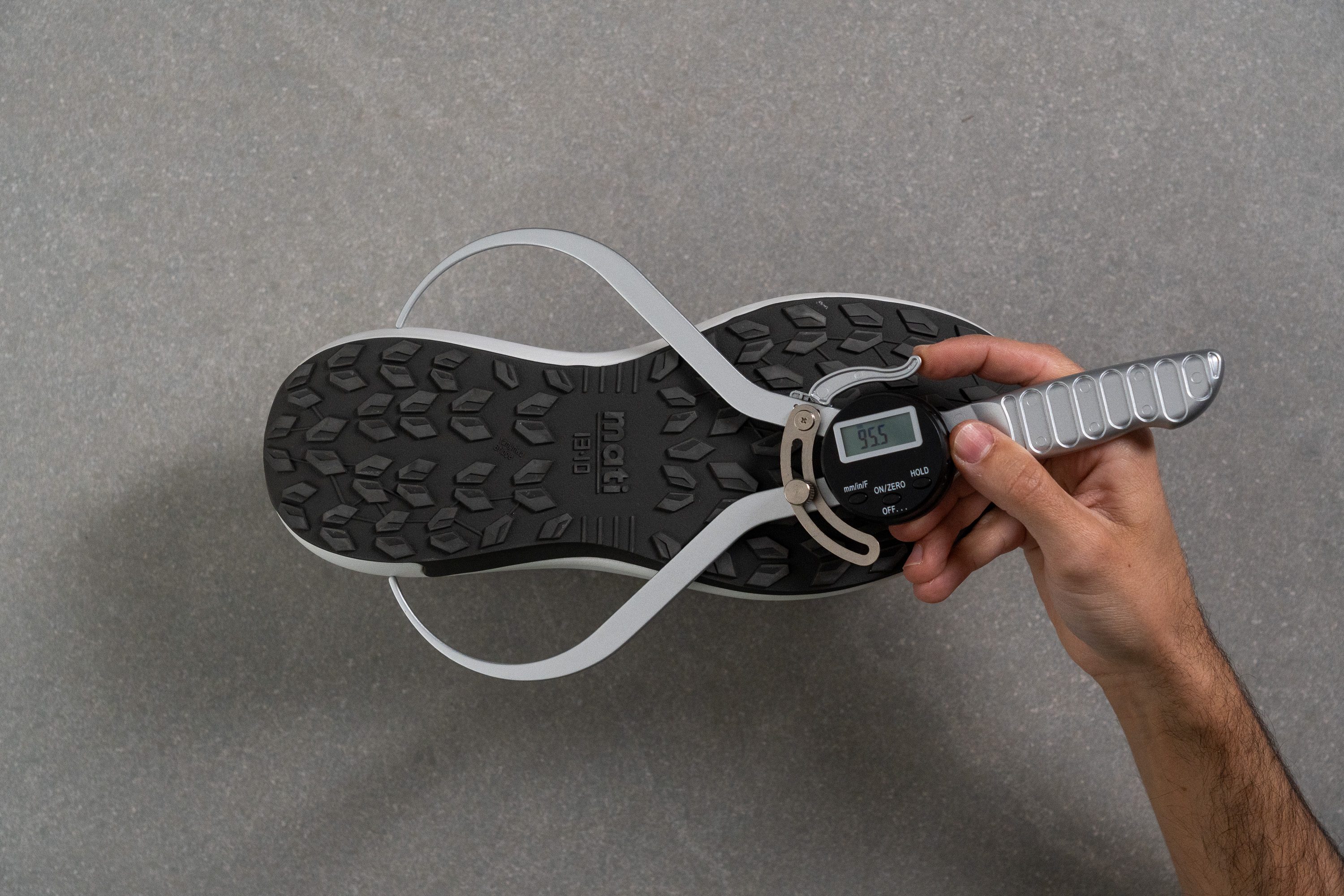 Darimati BR-001 Midsole width - heel