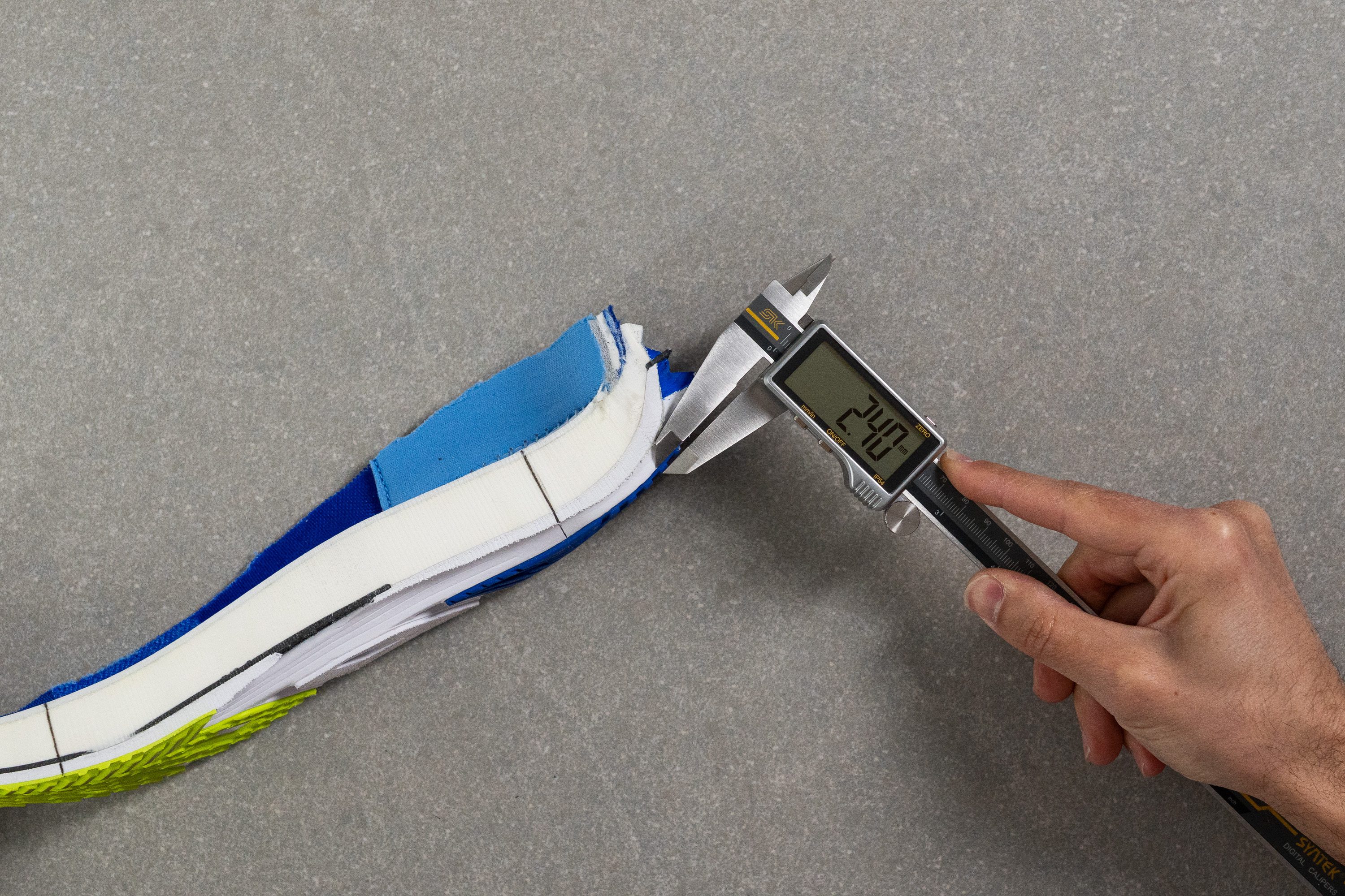 Adidas Adistar BYD Outsole thickness