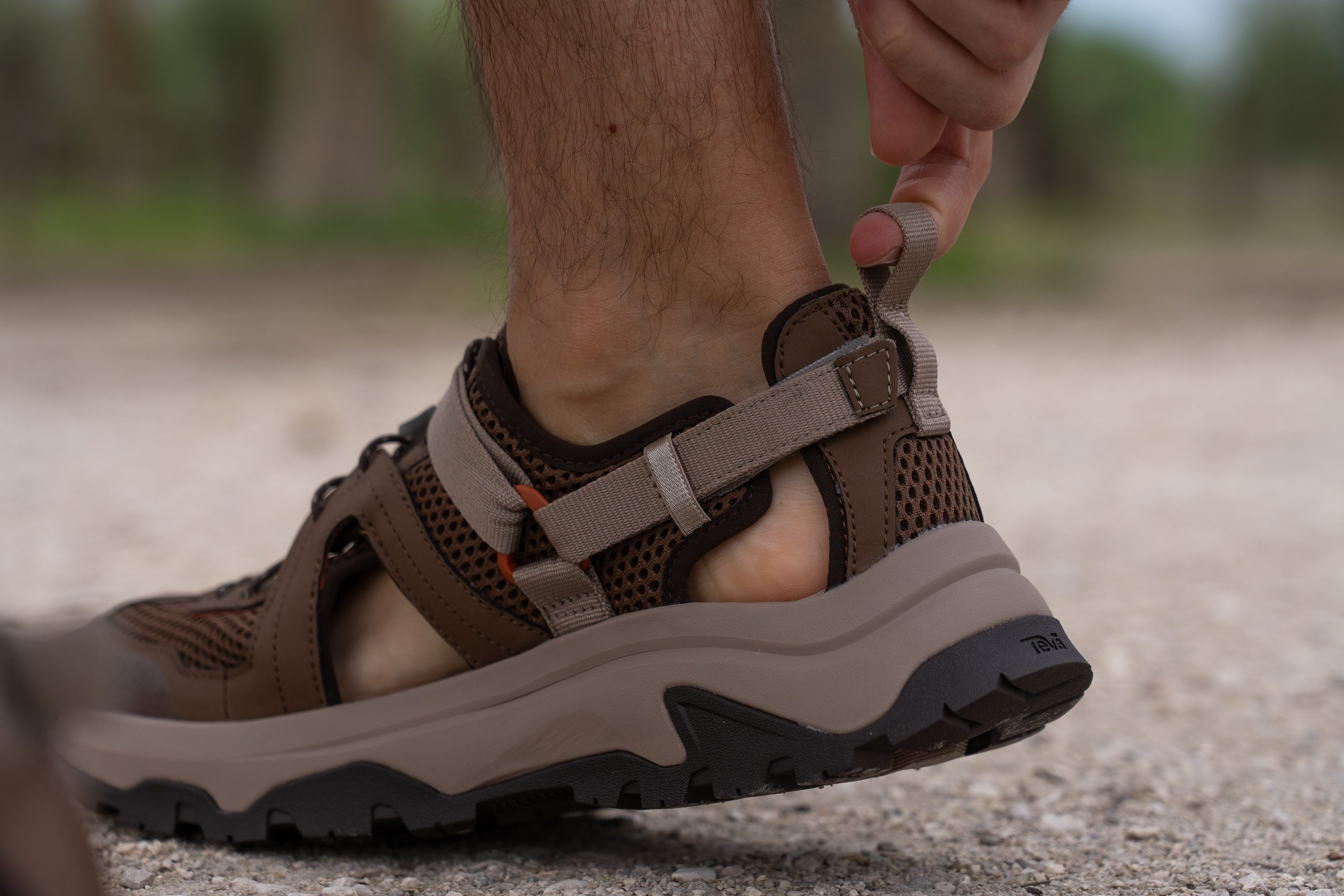 Teva Hurricane XLT3 Closed Toe Heel tab